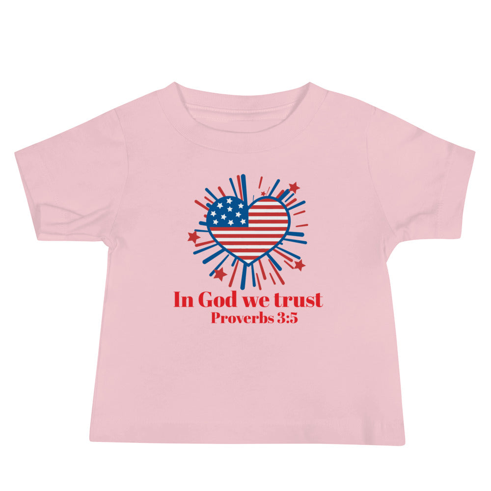 In God We Trust Baby Short Sleeve T-Shirt