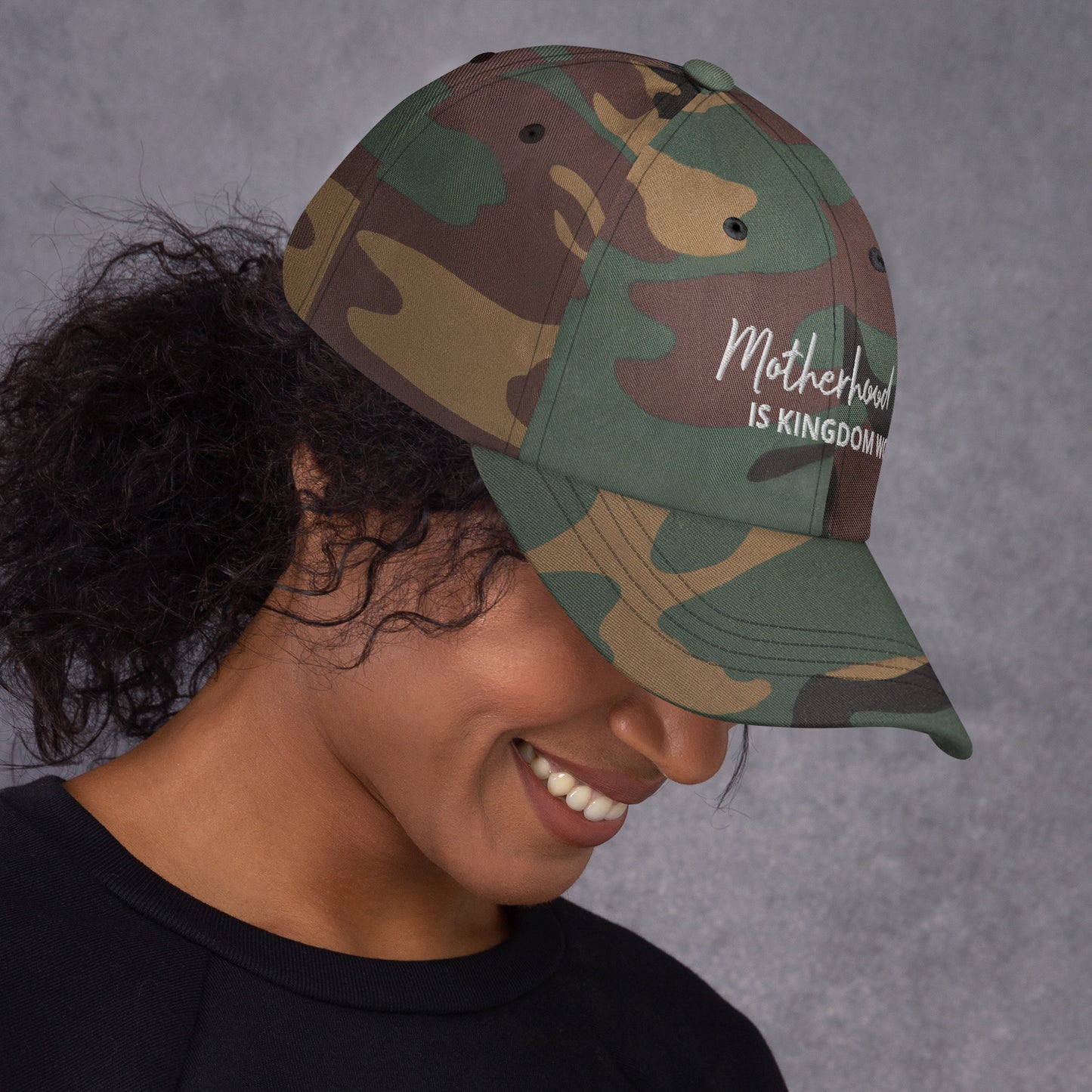 Motherhood Is Kingdom Work Hat