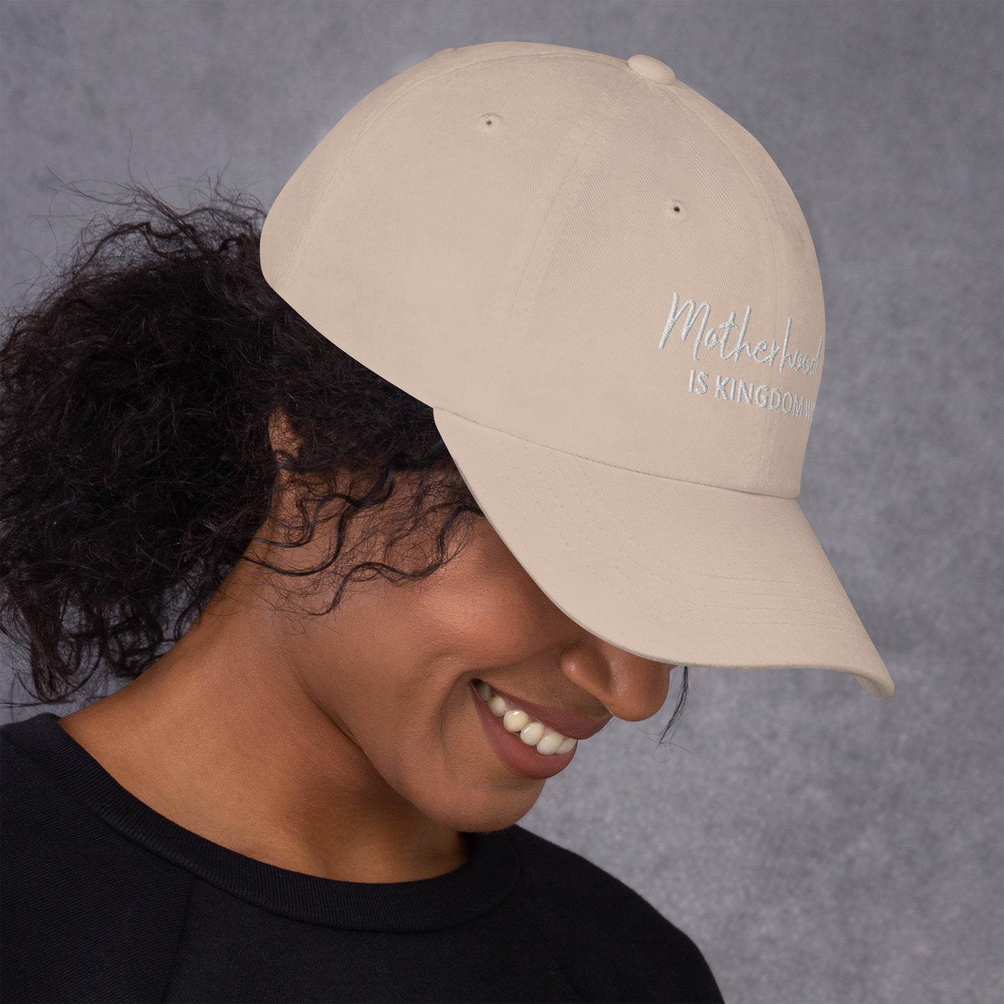 Motherhood Is Kingdom Work Hat