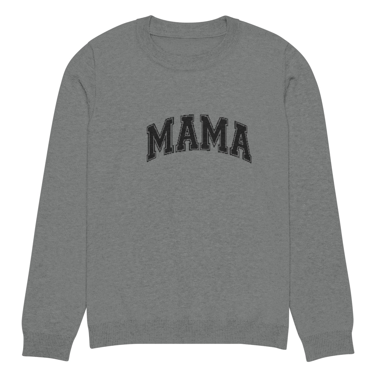 Mama Knitted Crew Neck Sweater