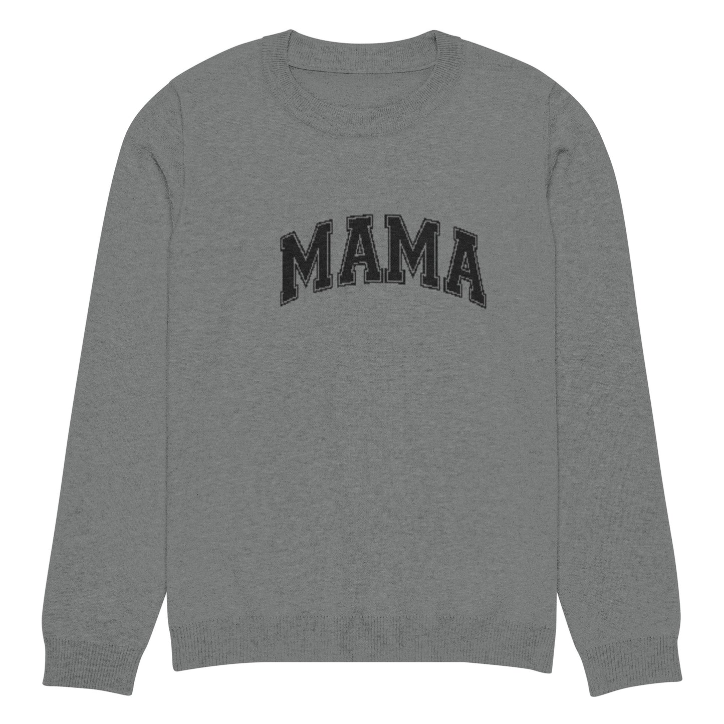 Mama Knitted Crew Neck Sweater
