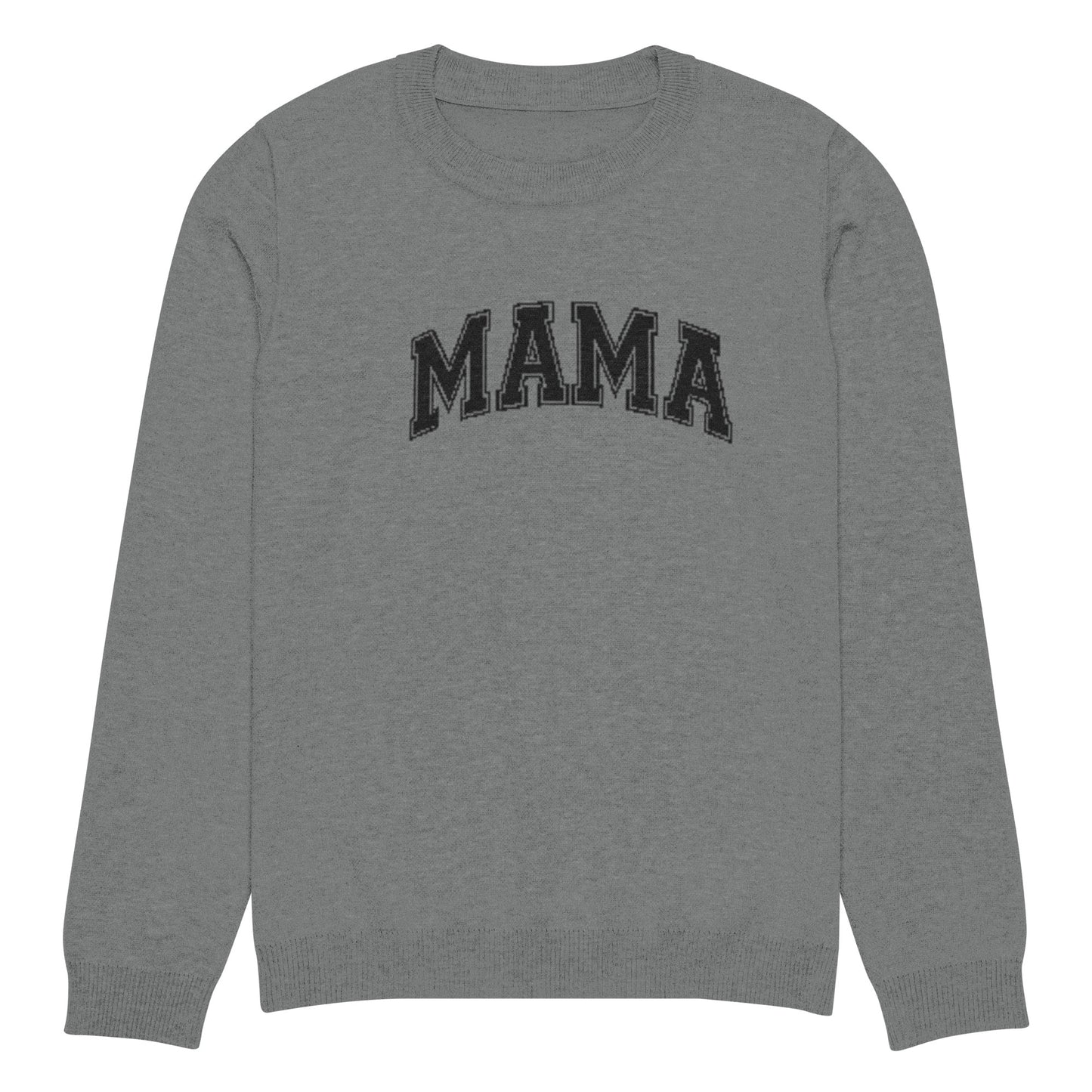 Mama Knitted Crew Neck Sweater
