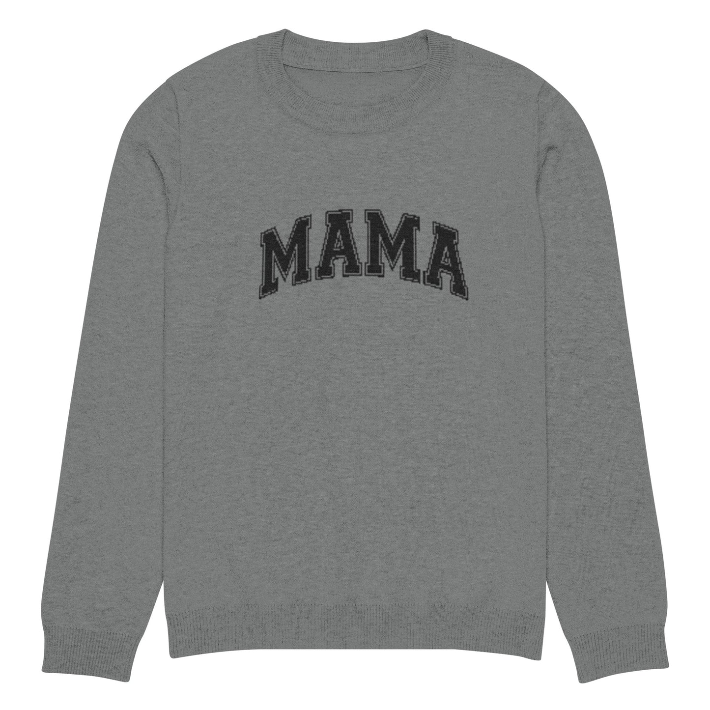 Mama Knitted Crew Neck Sweater