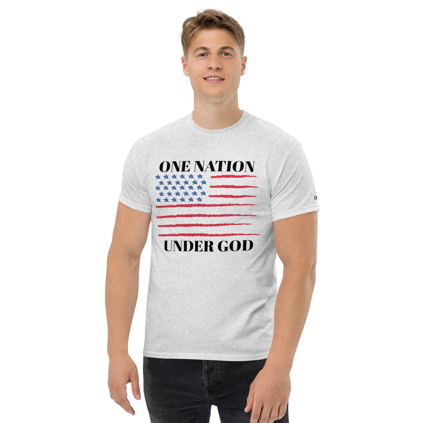 Flag One Nation Men's Short Sleeve T-Shirt