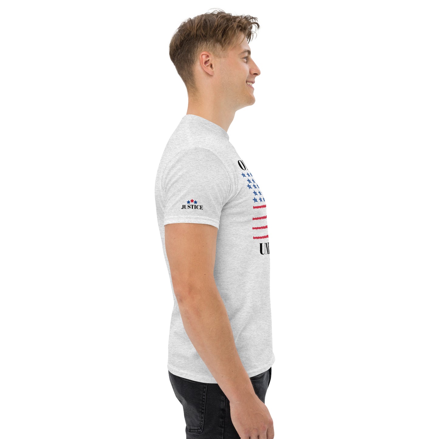 Flag One Nation Men's Short Sleeve T-Shirt