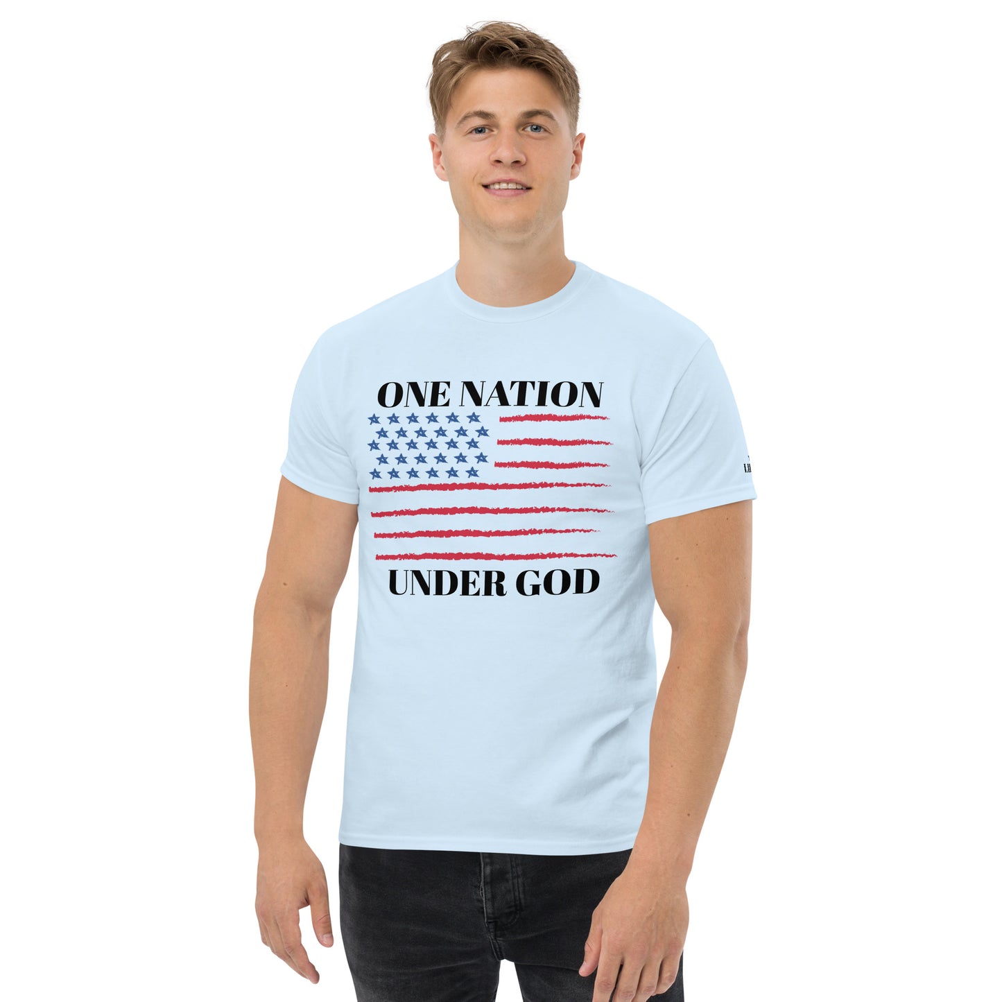 Flag One Nation Men's Short Sleeve T-Shirt