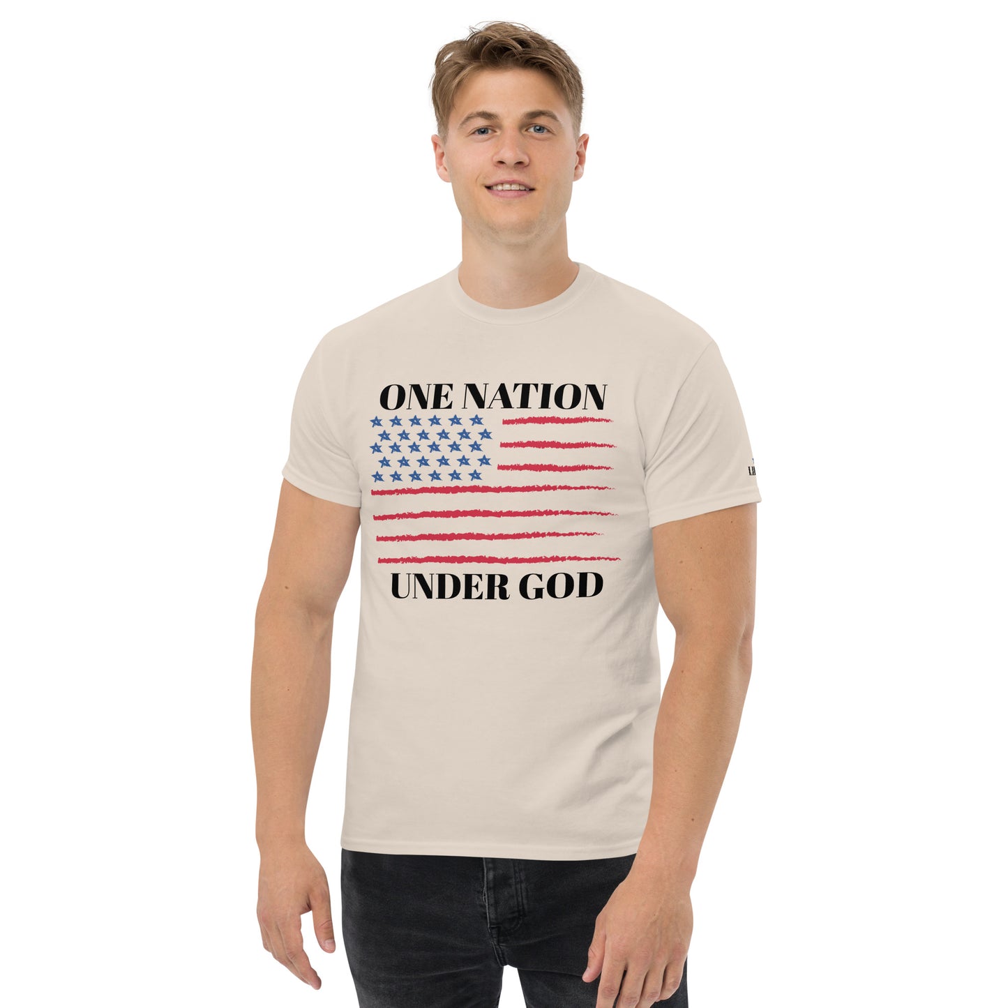 Flag One Nation Men's Short Sleeve T-Shirt