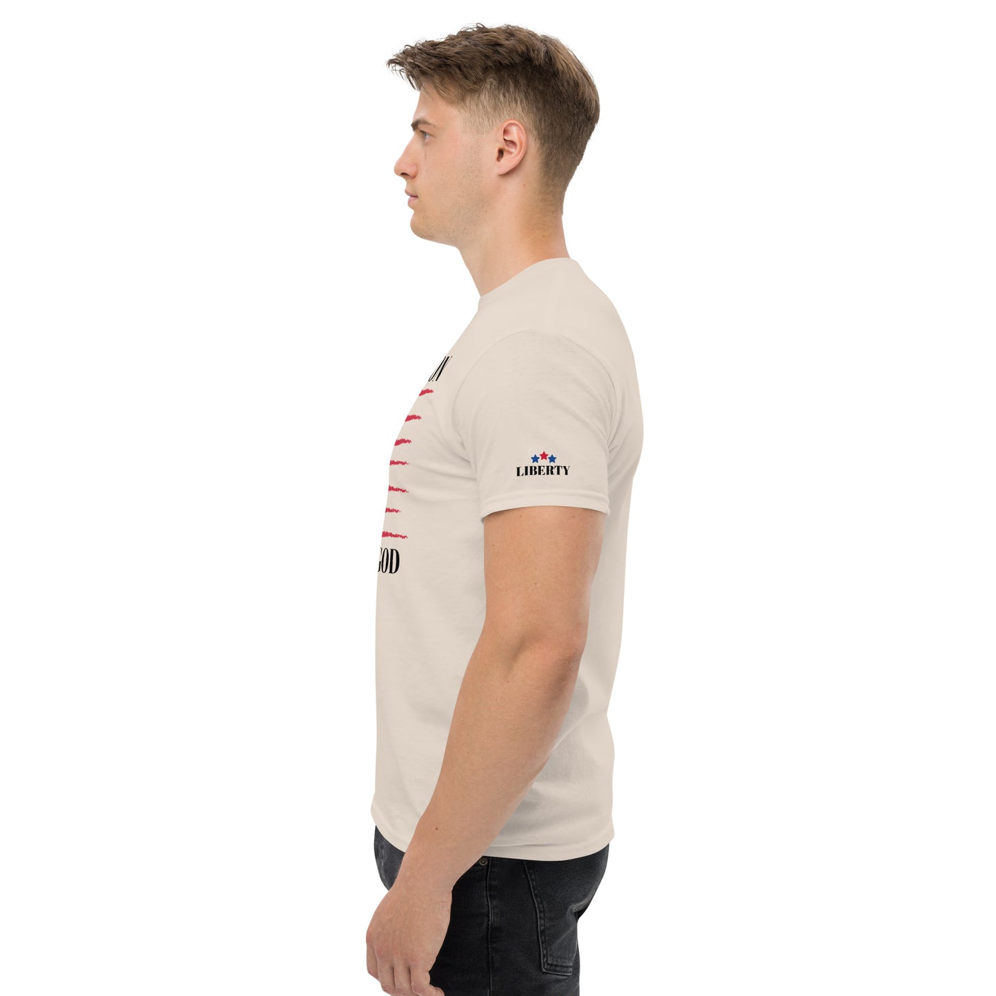 Flag One Nation Men's Short Sleeve T-Shirt