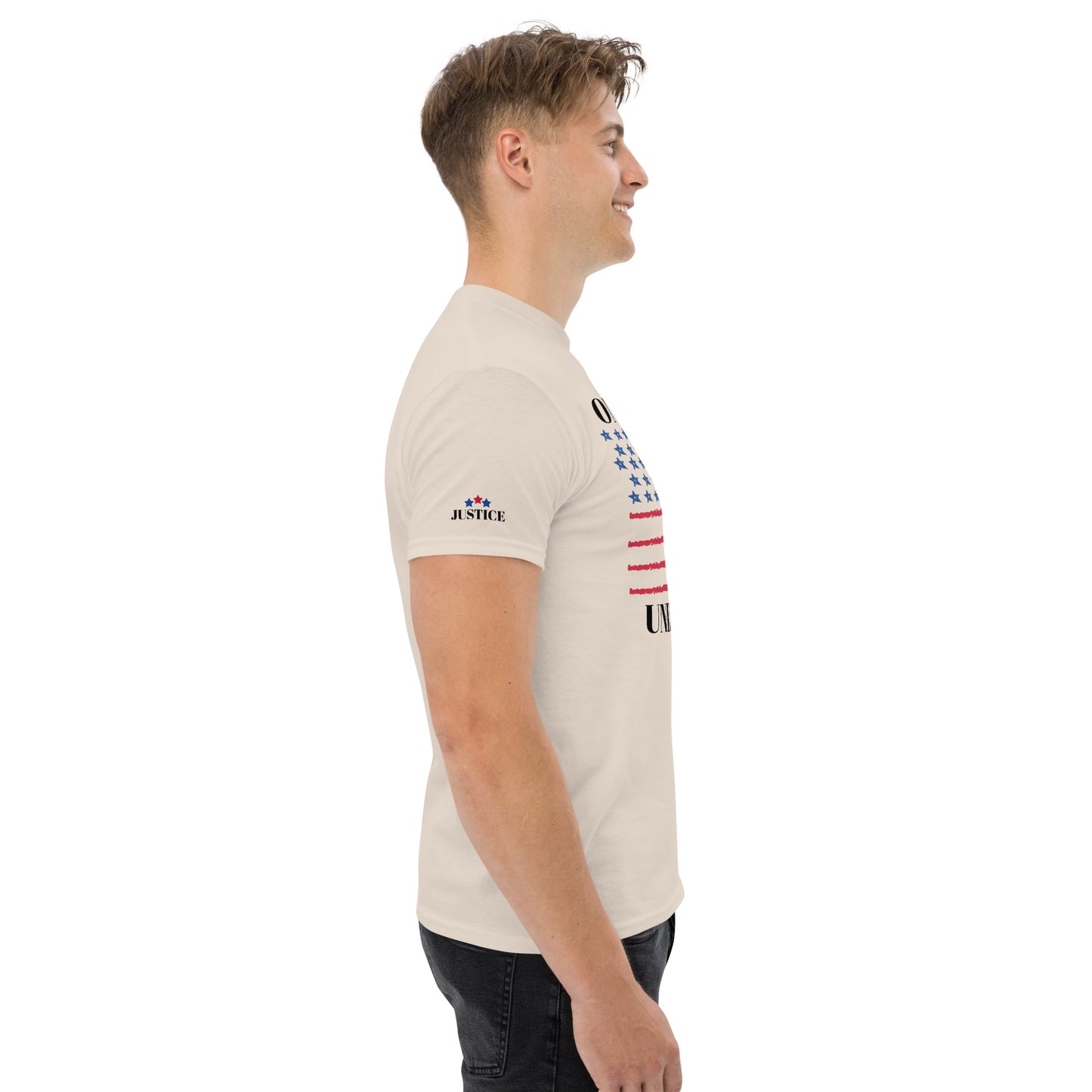 Flag One Nation Men's Short Sleeve T-Shirt