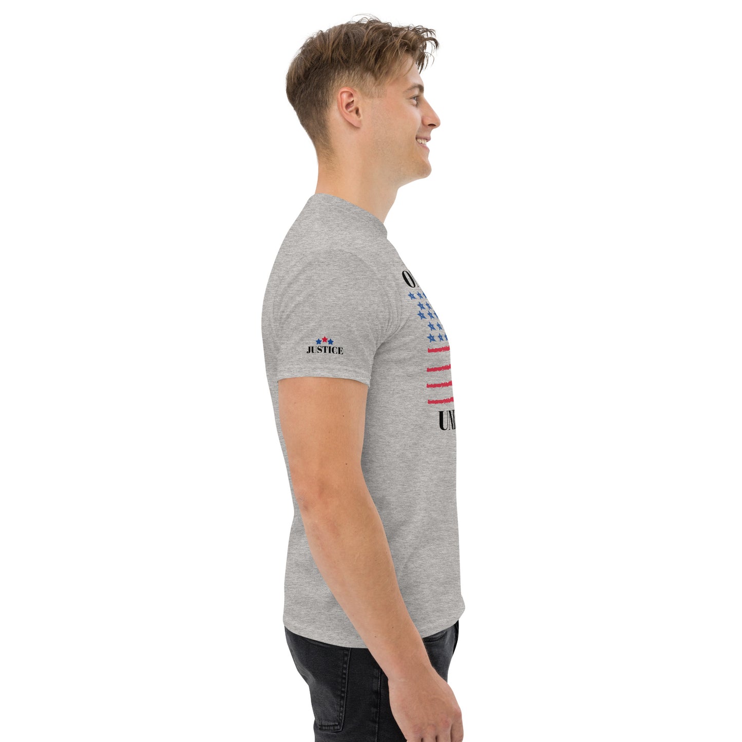 Flag One Nation Men's Short Sleeve T-Shirt