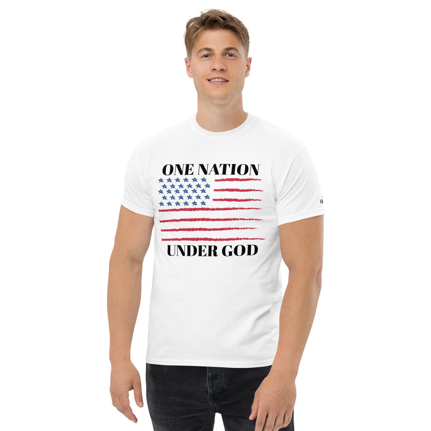 Flag One Nation Men's Short Sleeve T-Shirt