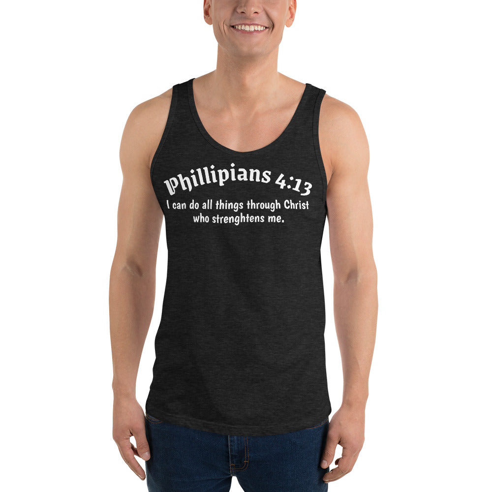 Phillipians 4:13 Men's Muscle Tank