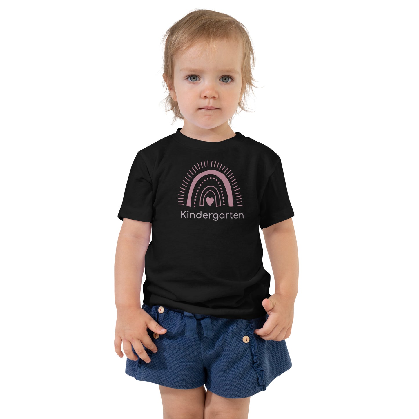 Rainbow Kindergarten Toddler Short Sleeve T-Shirt