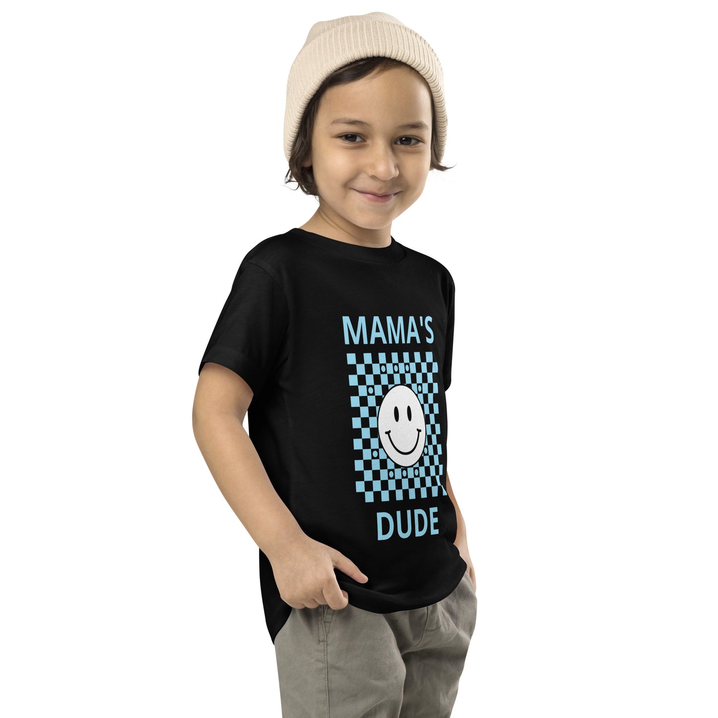 Mama's Dude Toddler Short Sleeve T-Shirt