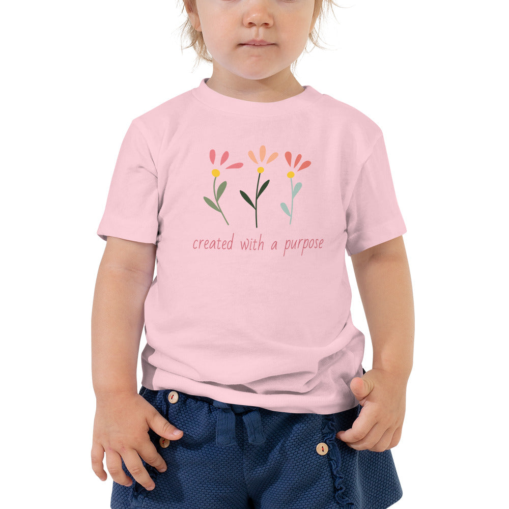 Created with a Purpose Toddler Short Sleeve T-Shirt