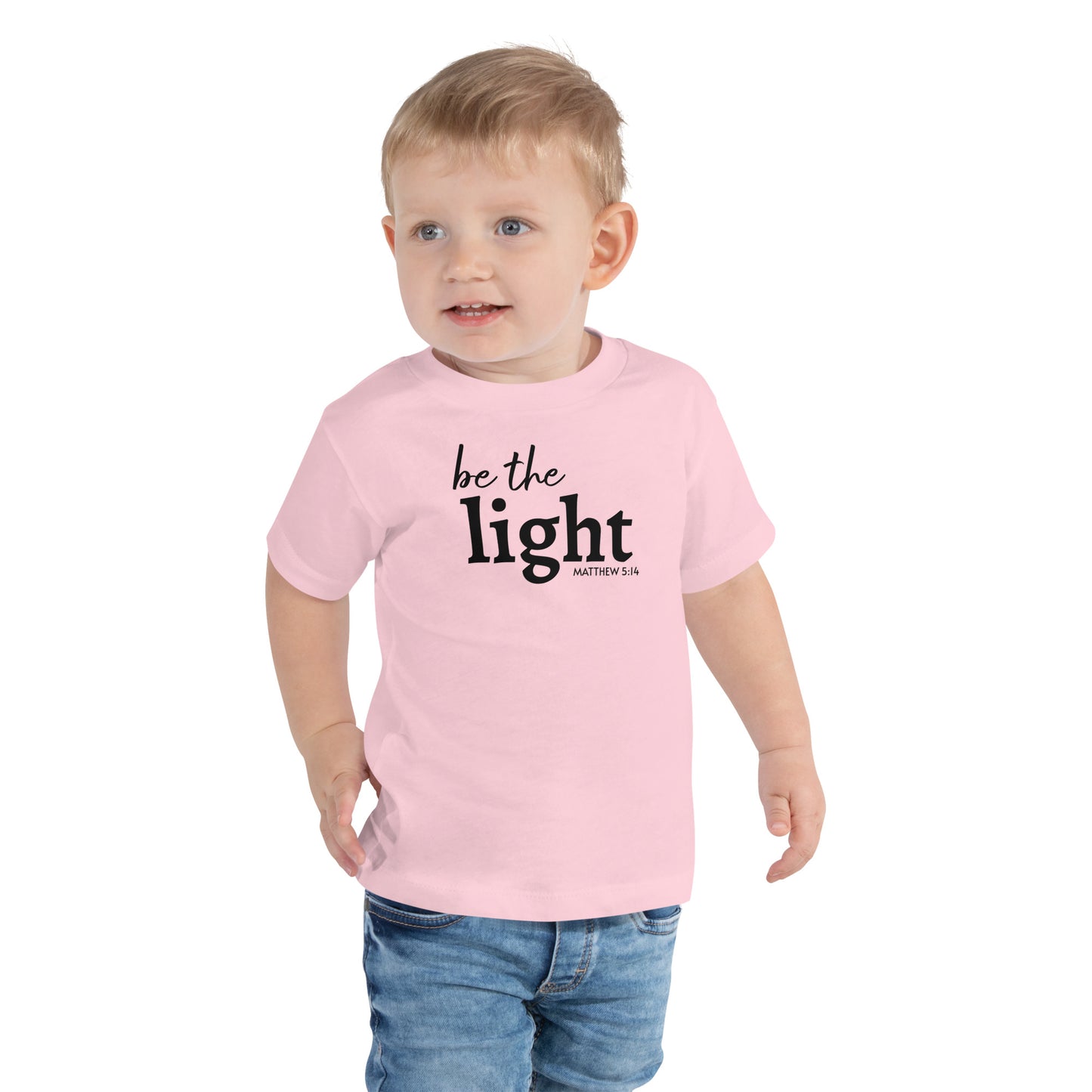 Be The Light Toddler Short Sleeve T-Shirt
