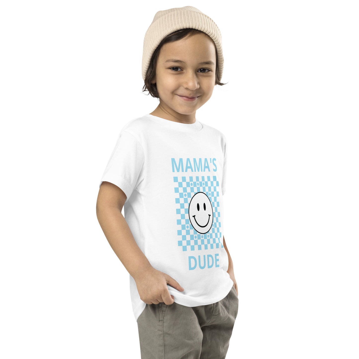 Mama's Dude Toddler Short Sleeve T-Shirt