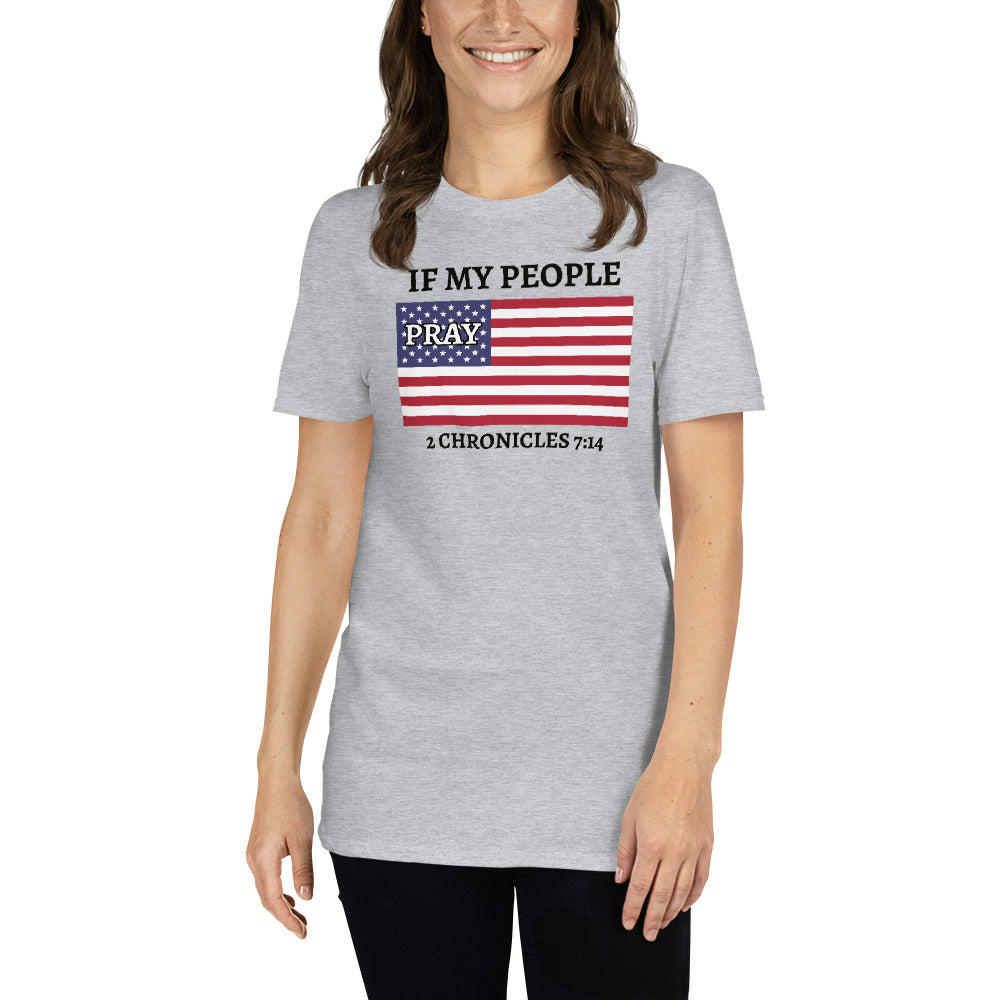 Pray Flag Short-Sleeve Unisex T-Shirt