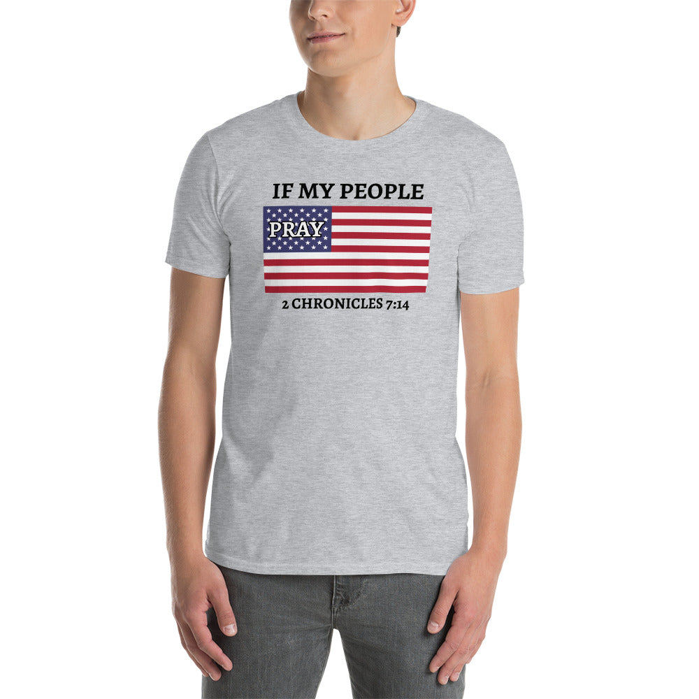 Pray Flag Short-Sleeve Unisex T-Shirt