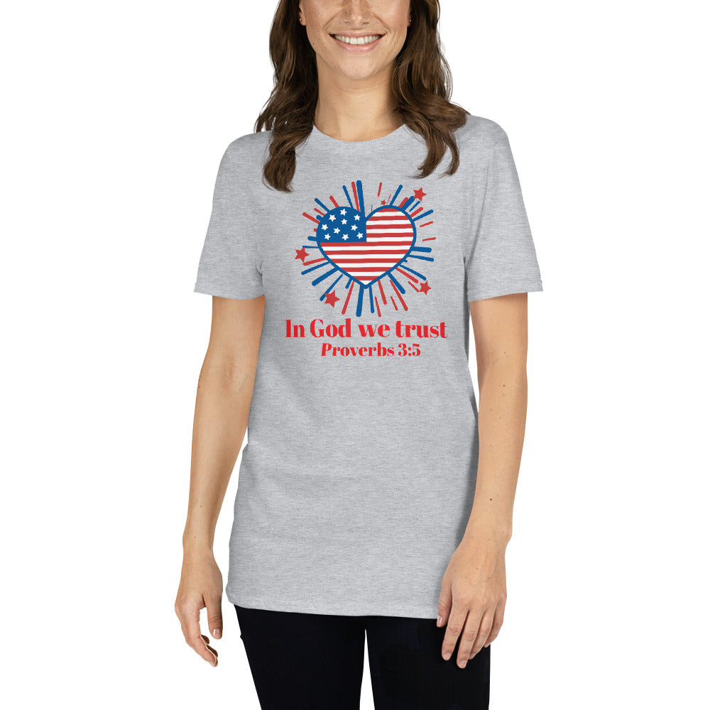 In God We Trust Short-Sleeve Women's T-Shirt