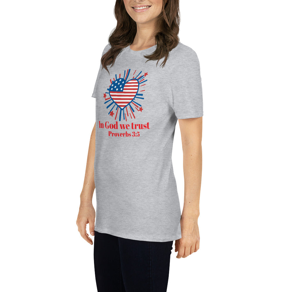 In God We Trust Short-Sleeve Women's T-Shirt