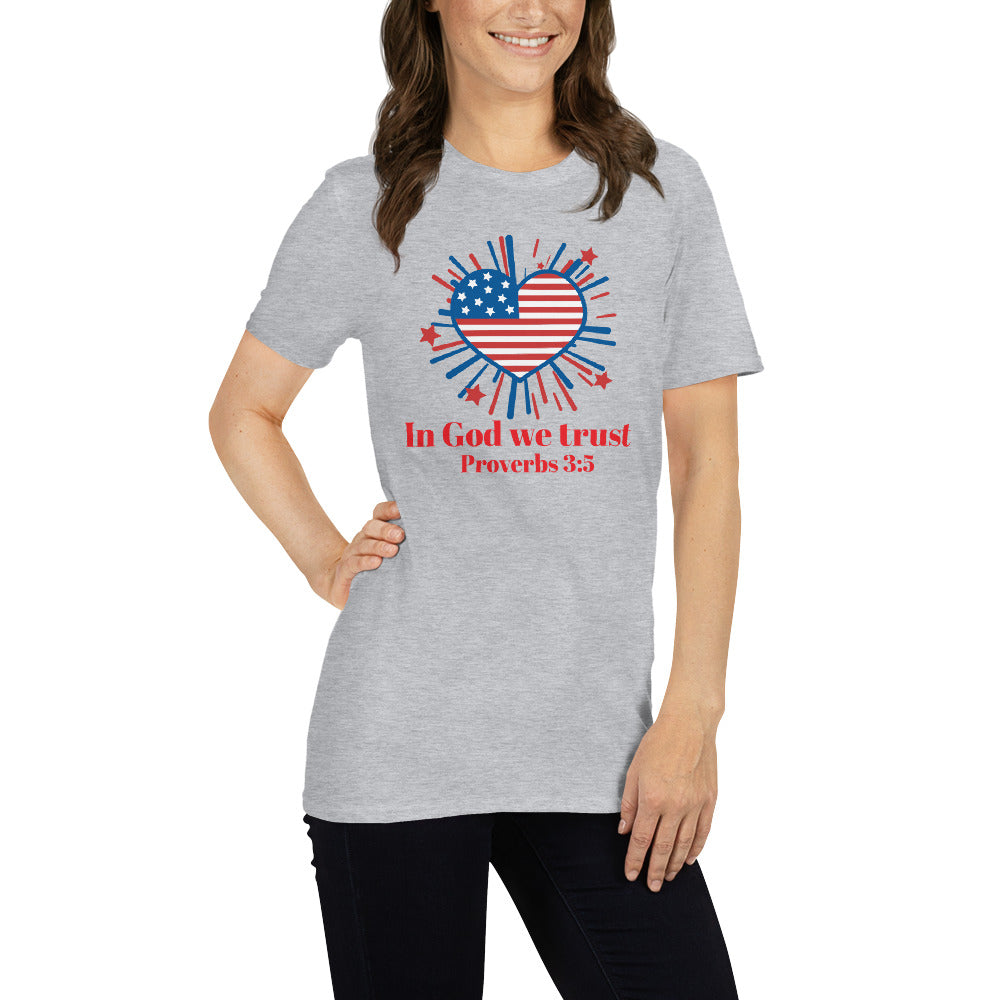In God We Trust Short-Sleeve Women's T-Shirt