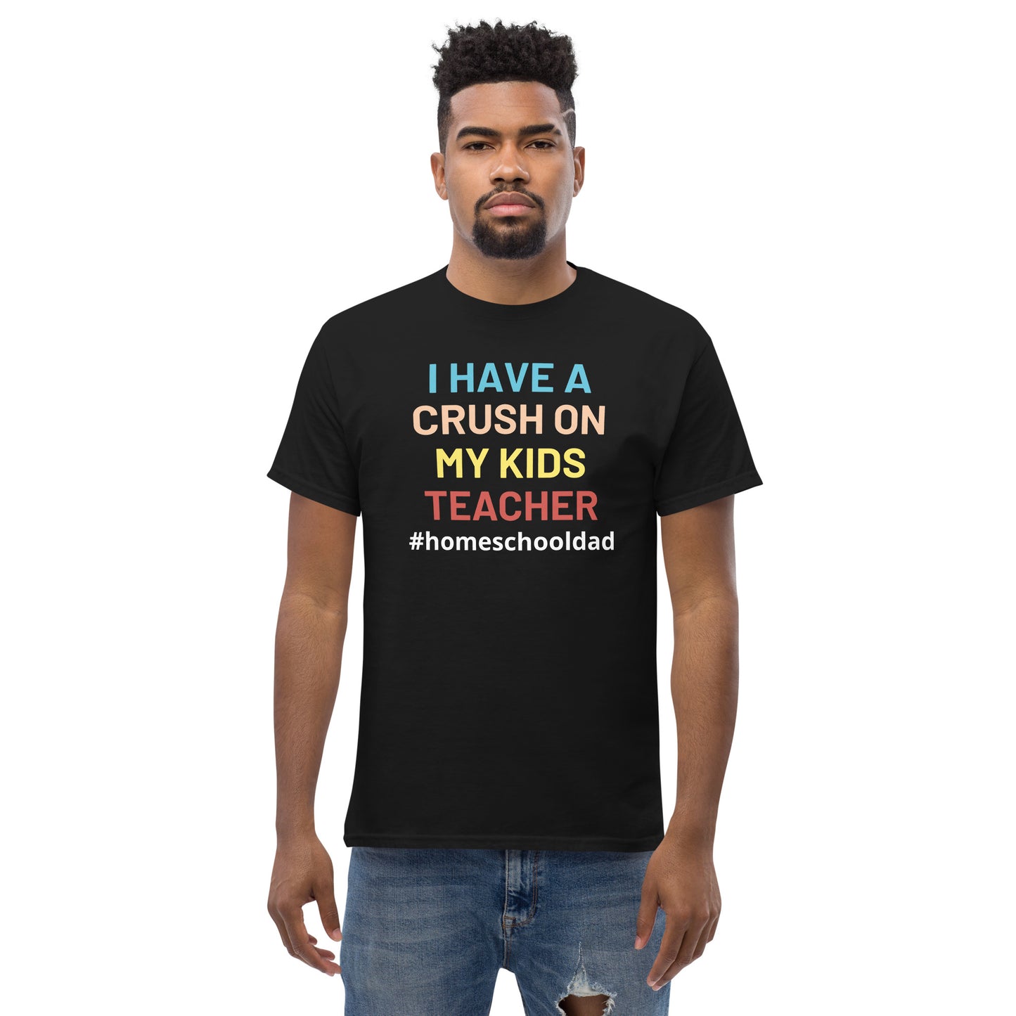 Homeschool Dad Short Sleeve T-Shirt