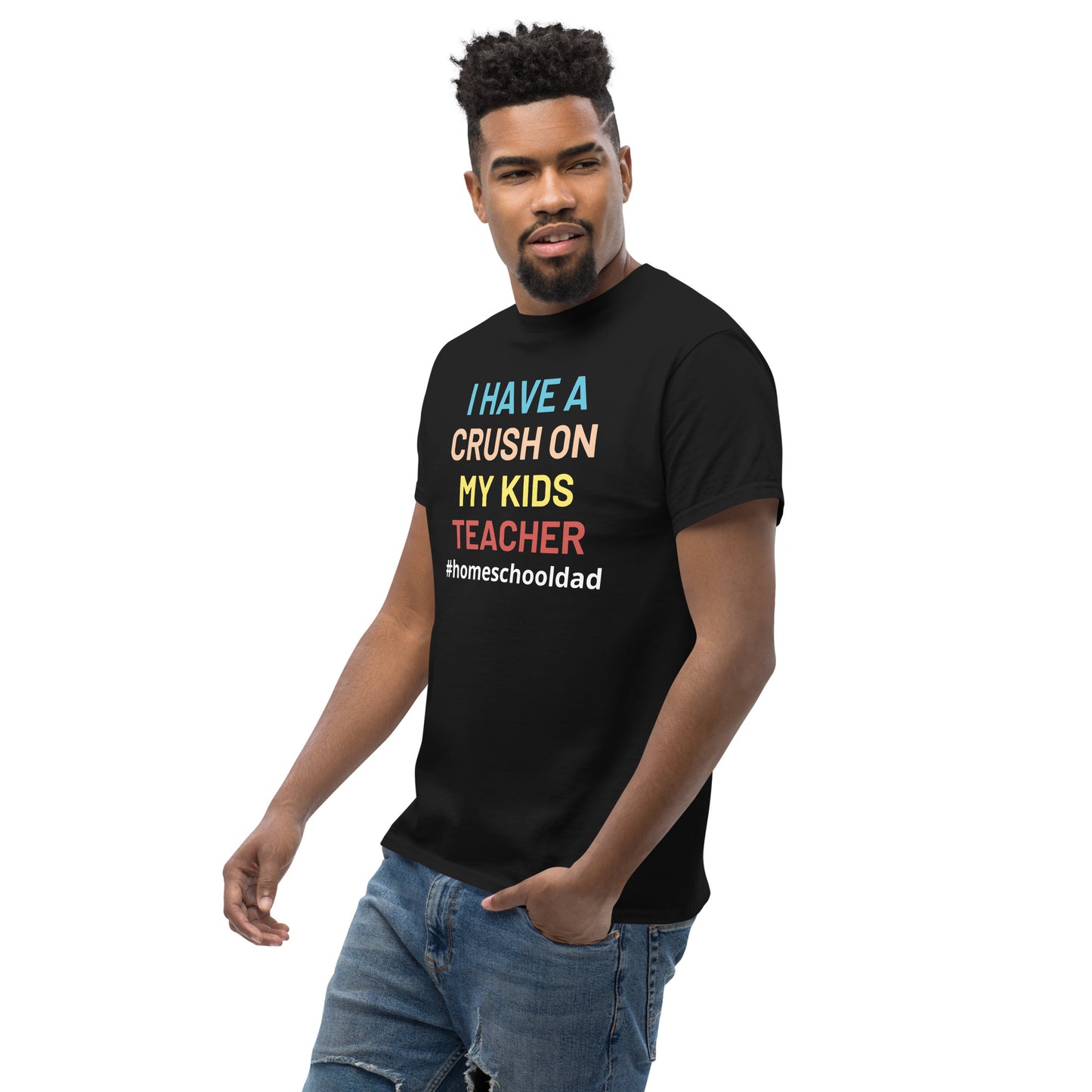 Homeschool Dad Short Sleeve T-Shirt