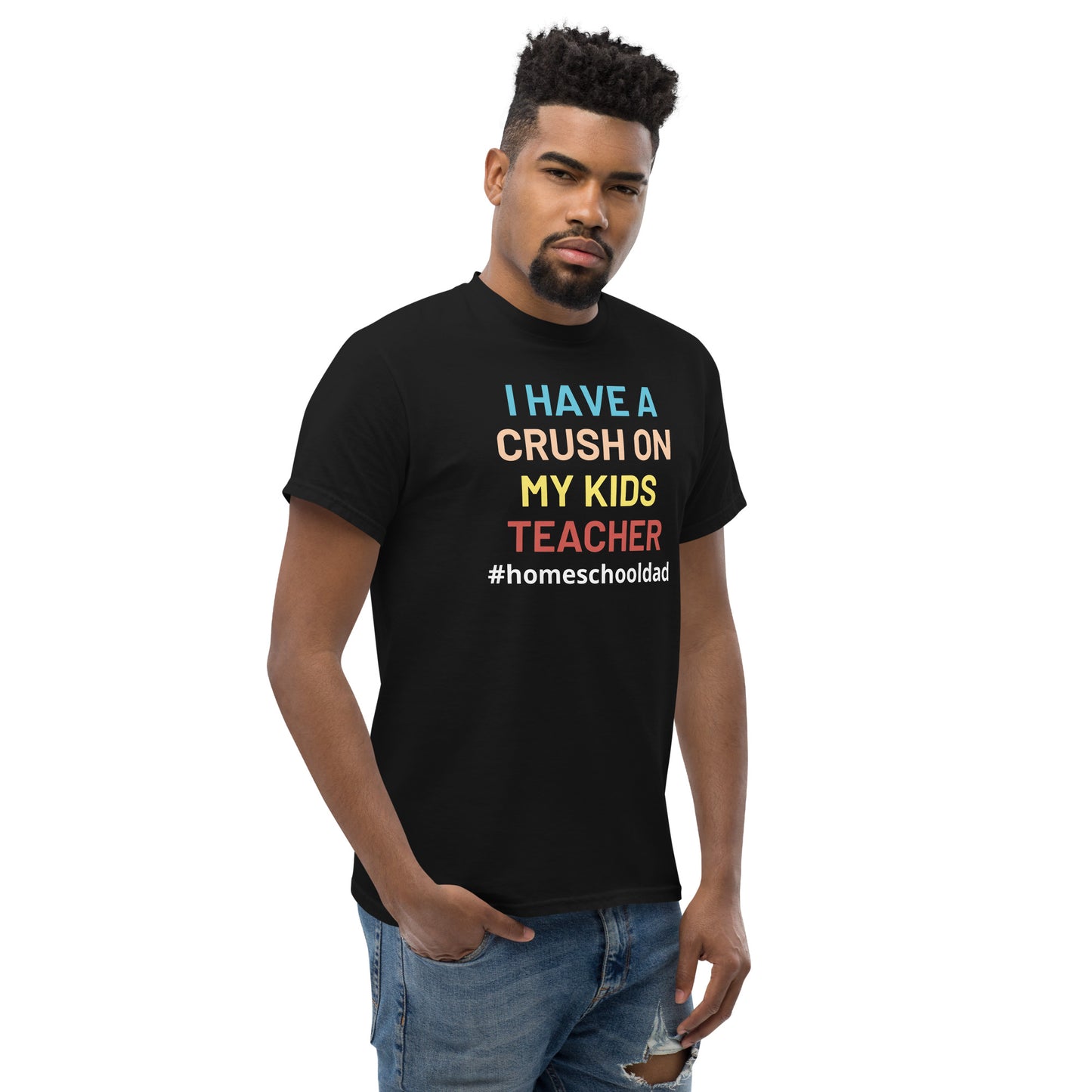 Homeschool Dad Short Sleeve T-Shirt