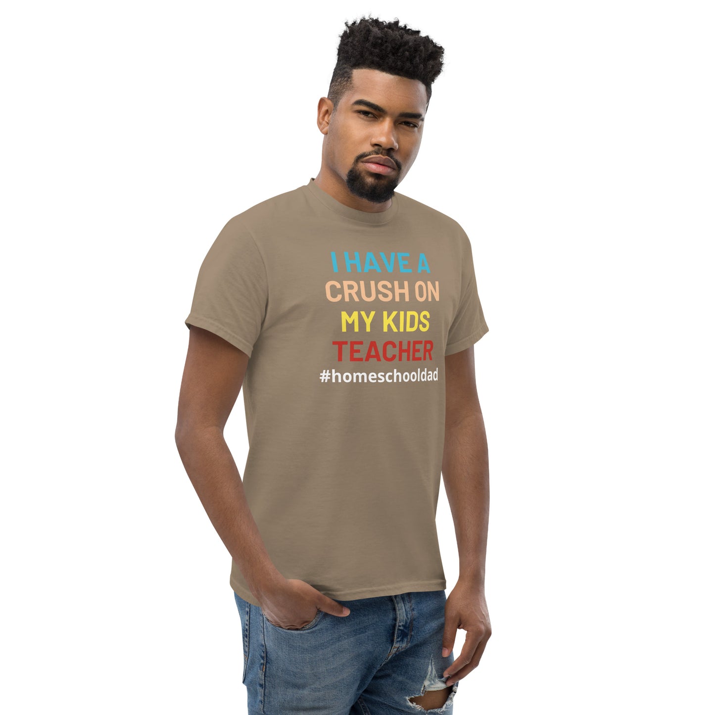Homeschool Dad Short Sleeve T-Shirt