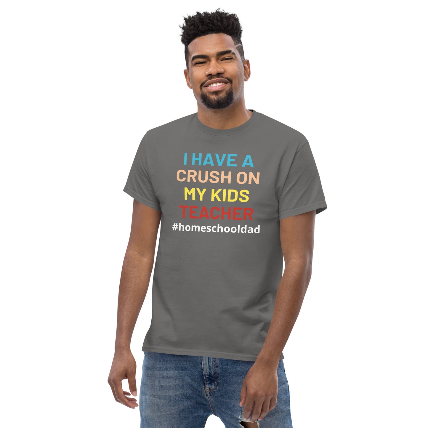 Homeschool Dad Short Sleeve T-Shirt