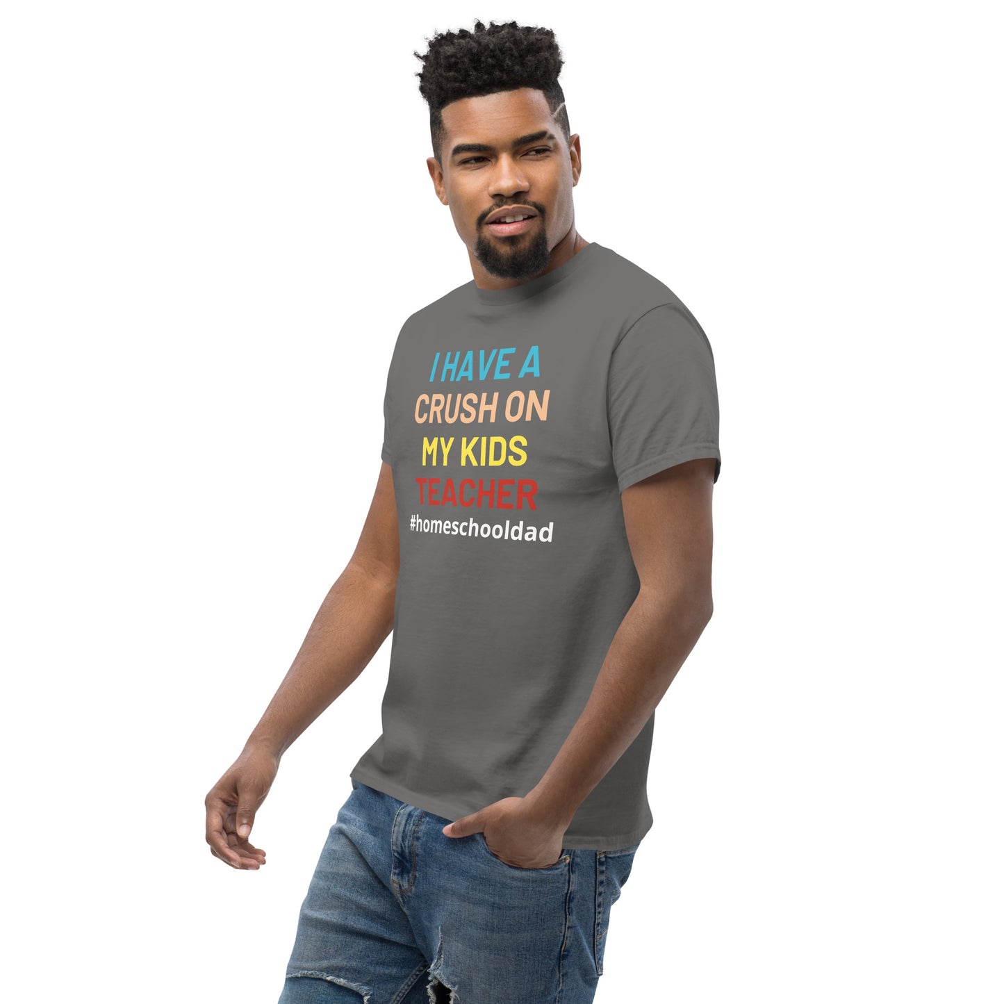 Homeschool Dad Short Sleeve T-Shirt