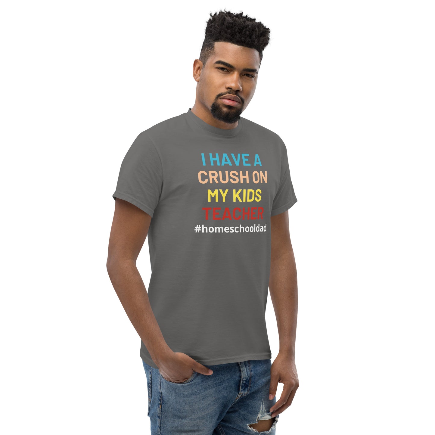 Homeschool Dad Short Sleeve T-Shirt