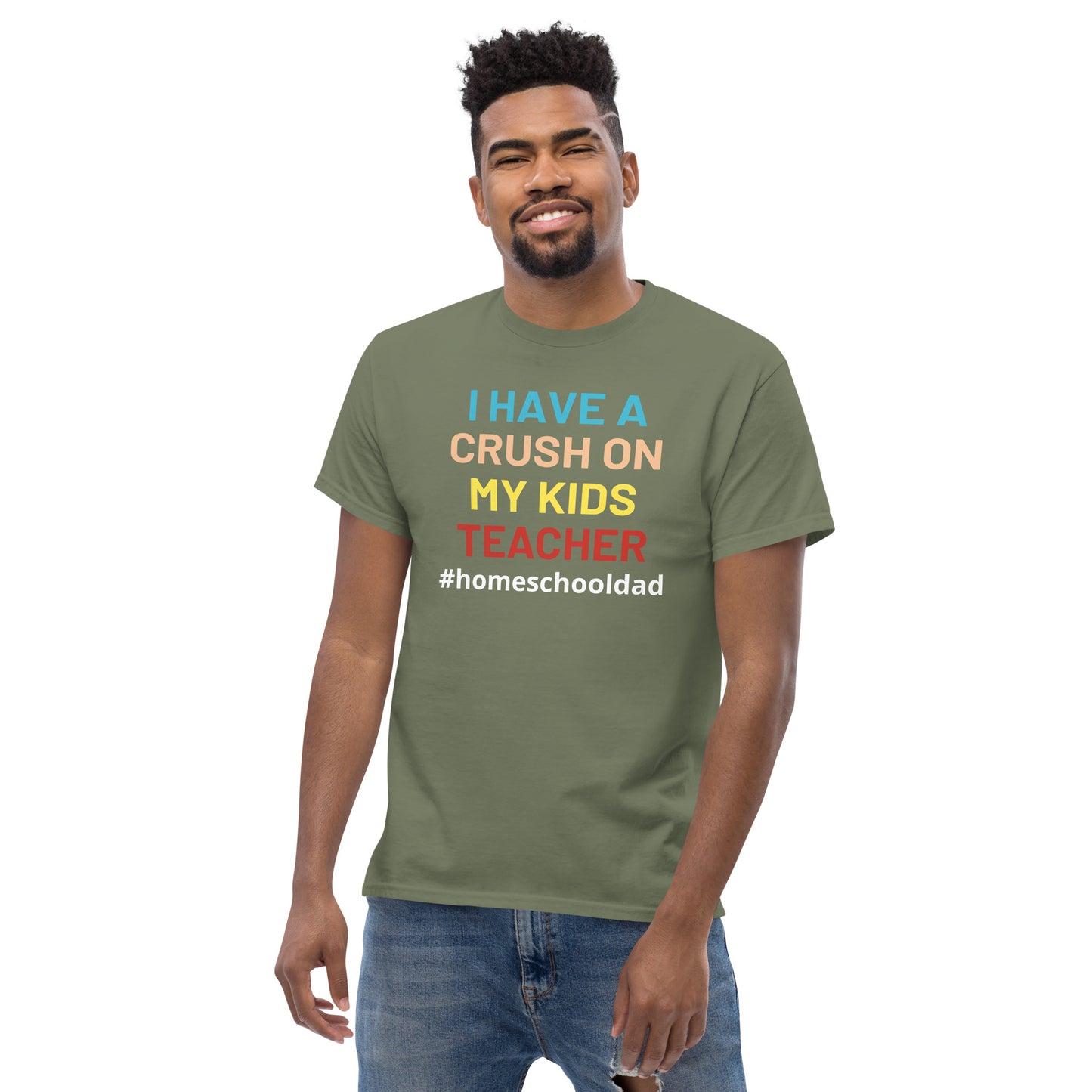 Homeschool Dad Short Sleeve T-Shirt