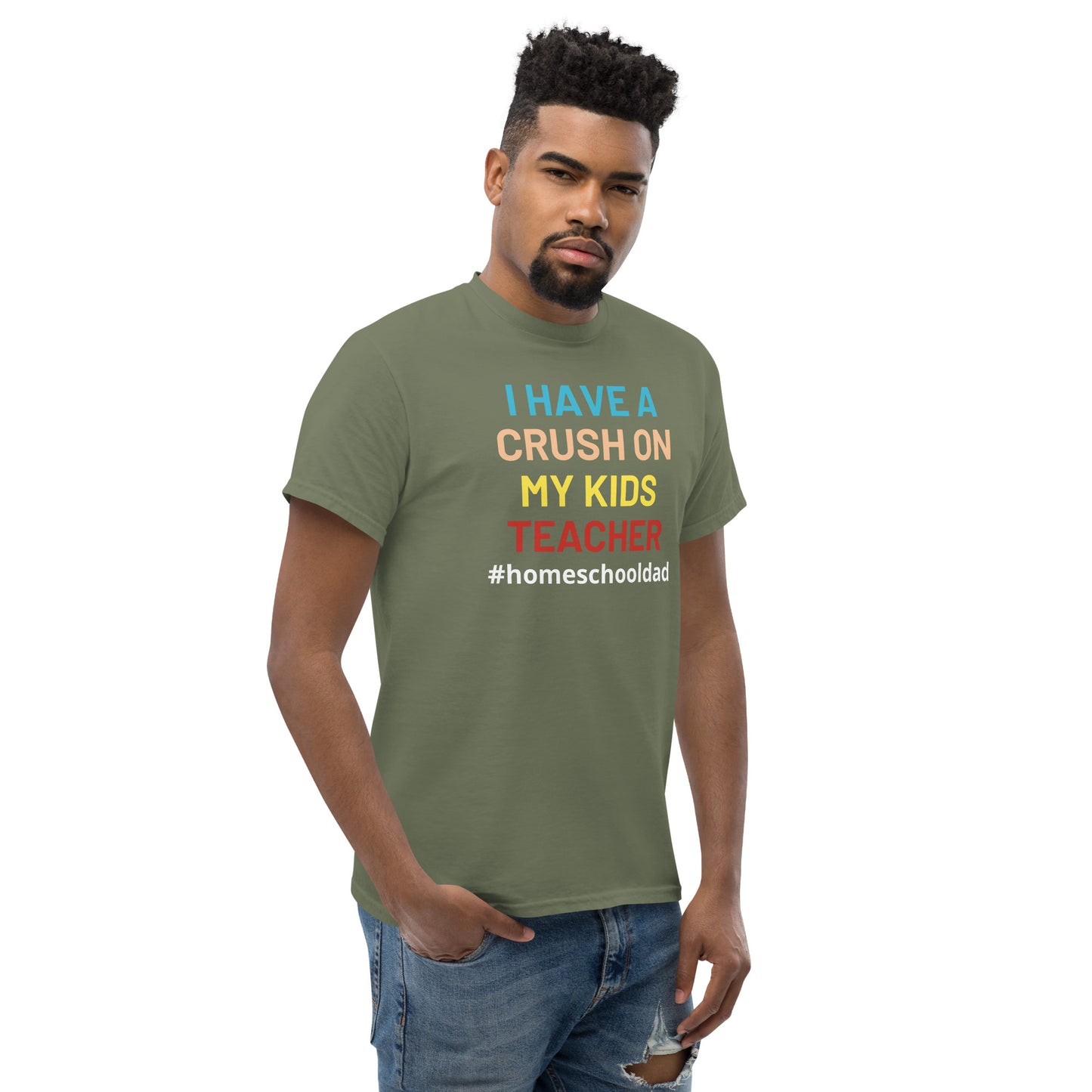 Homeschool Dad Short Sleeve T-Shirt