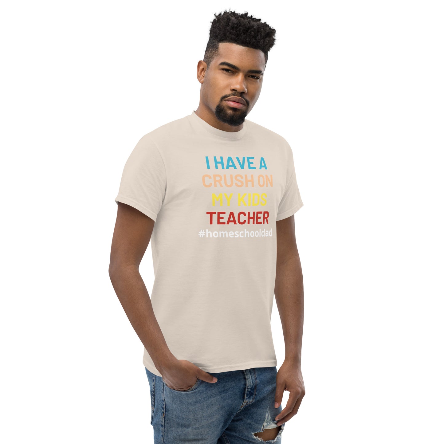 Homeschool Dad Short Sleeve T-Shirt