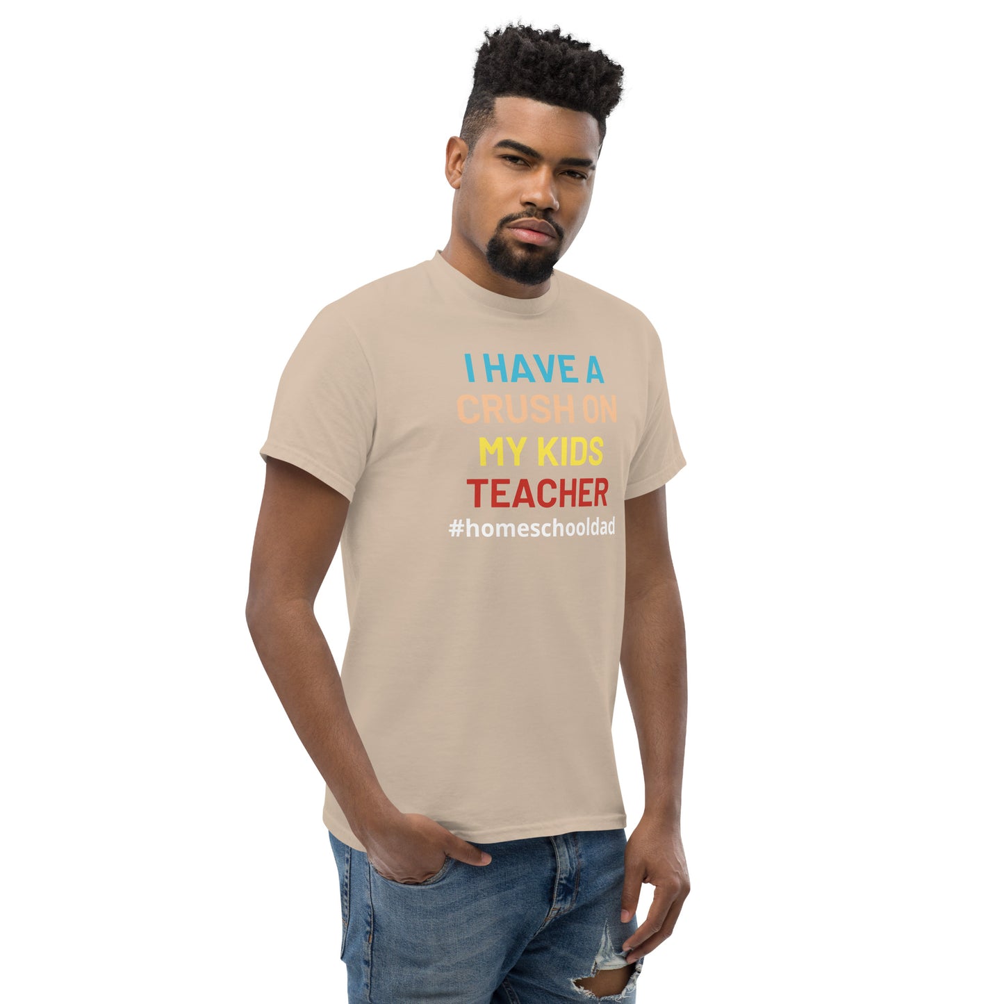 Homeschool Dad Short Sleeve T-Shirt
