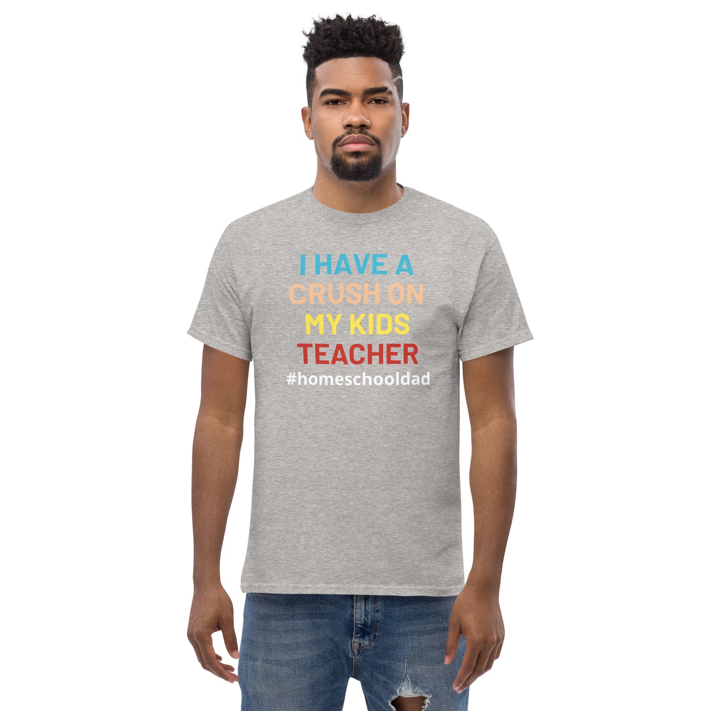 Homeschool Dad Short Sleeve T-Shirt