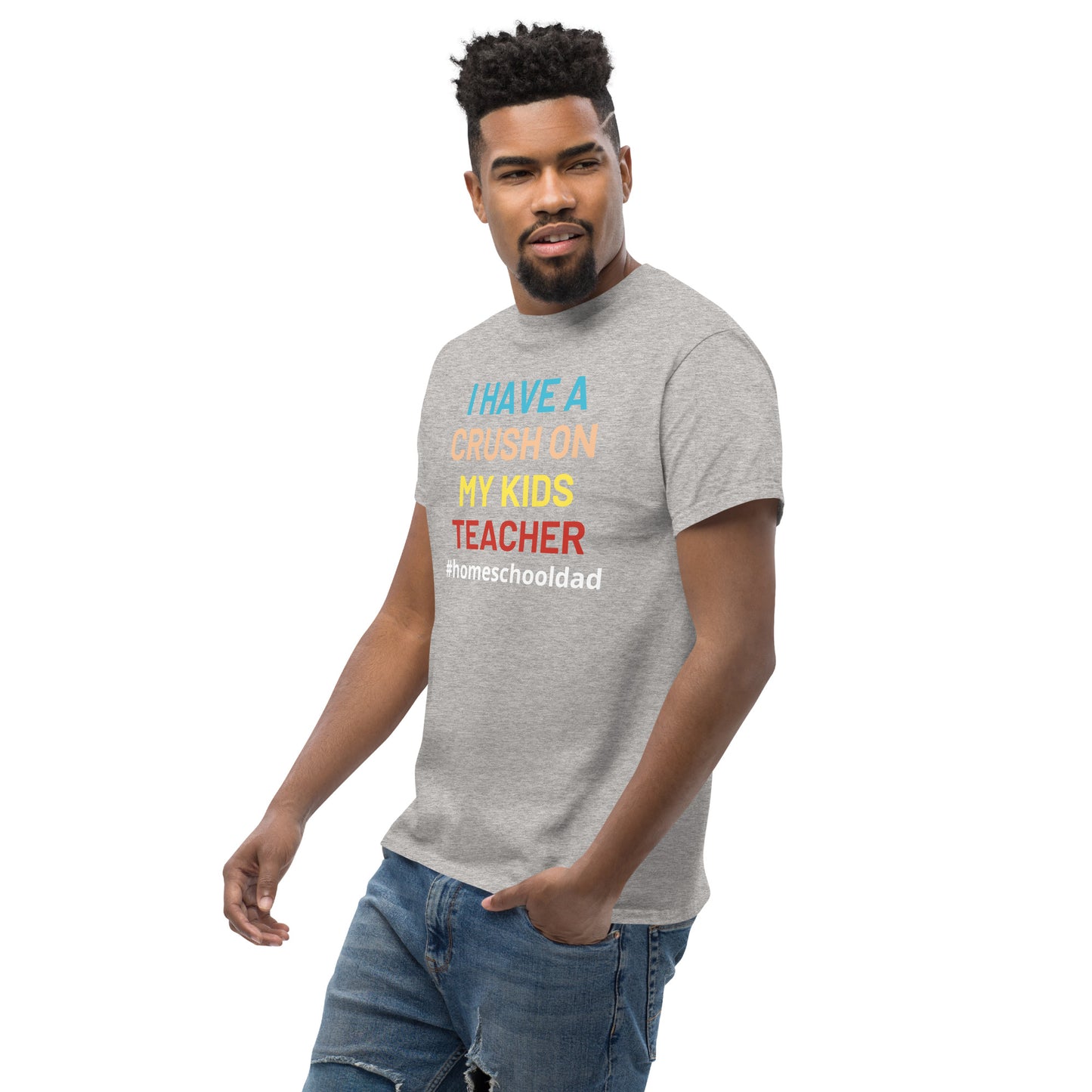 Homeschool Dad Short Sleeve T-Shirt