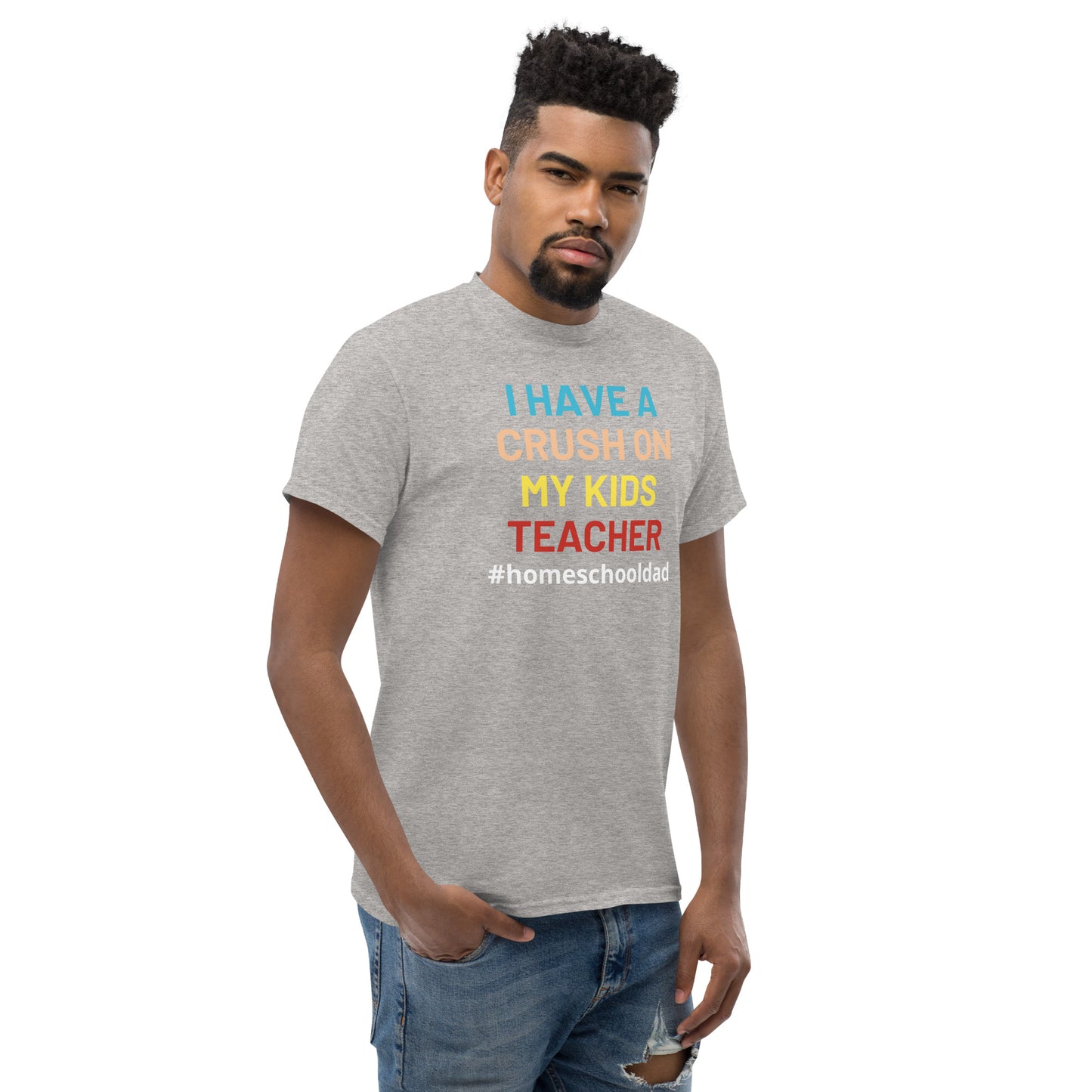 Homeschool Dad Short Sleeve T-Shirt