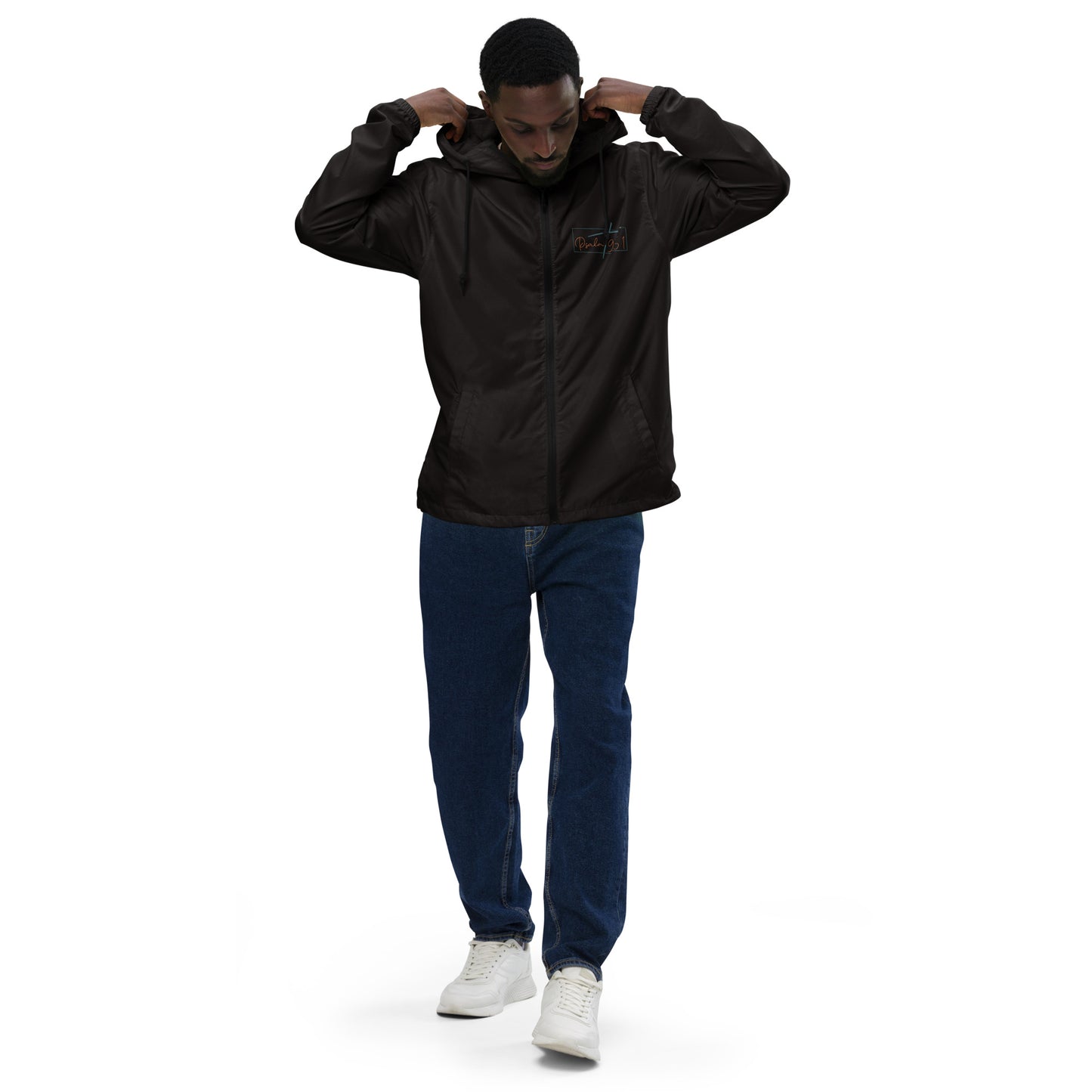 Psalm 95:1 Lightweight Windbreaker Jacket