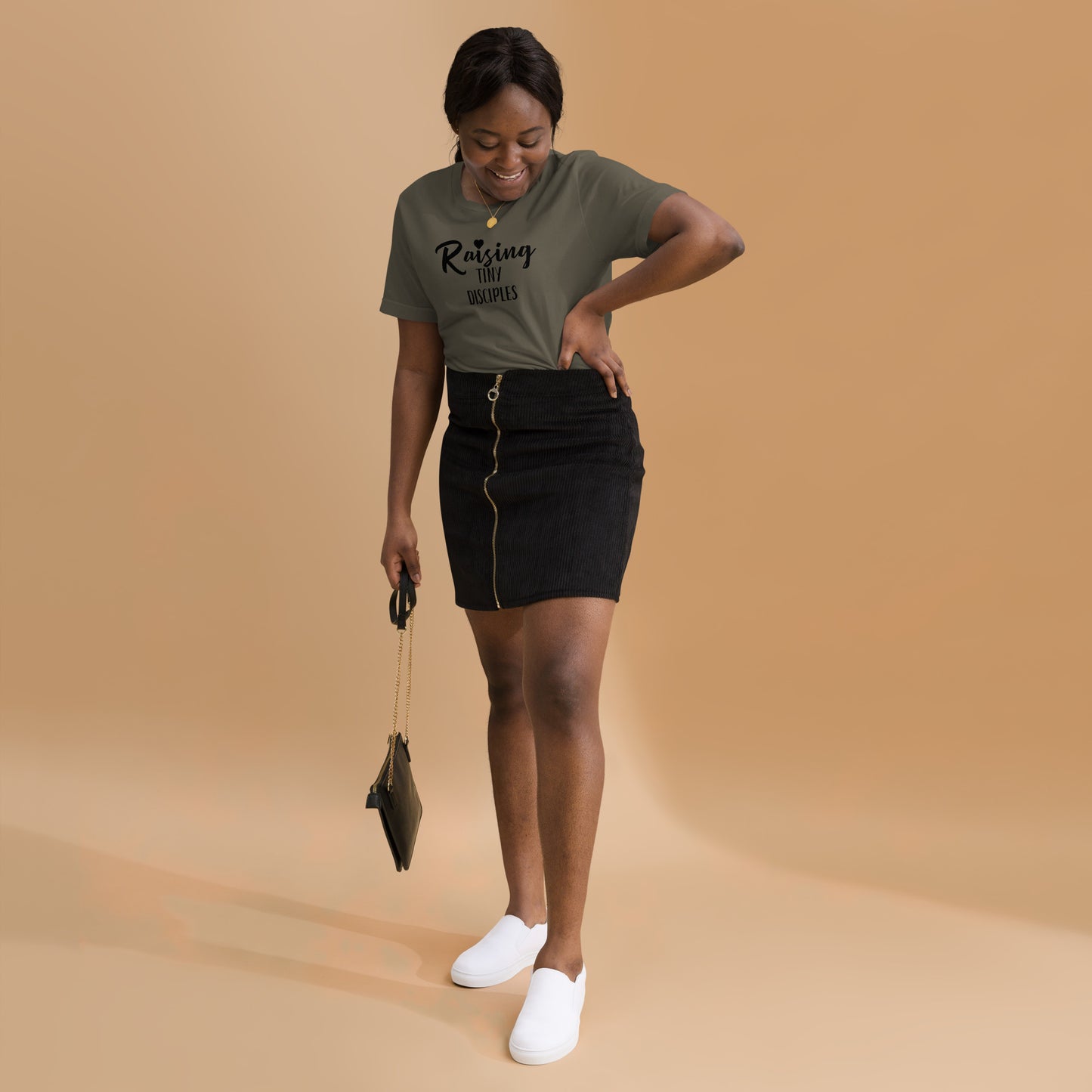 Raising Tiny Disciples Women's Short Sleeve T-Shirt
