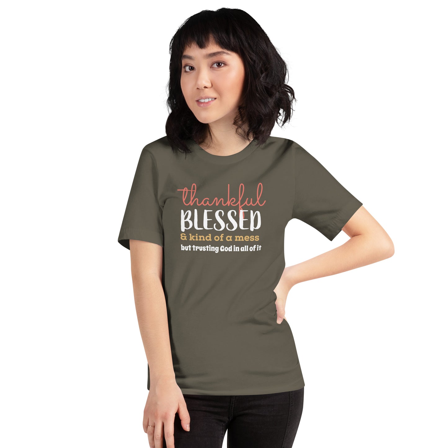 Thankful Short Sleeve Women's T-Shirt
