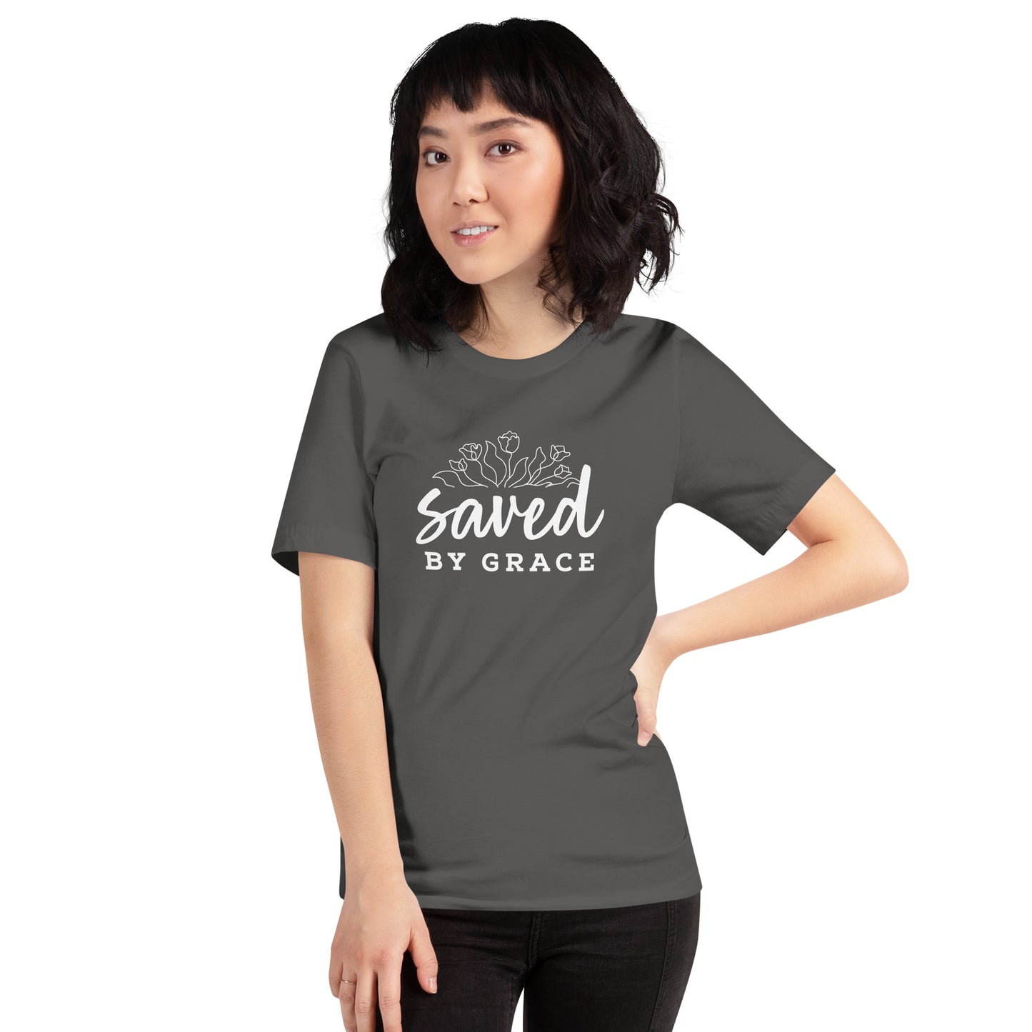 Saved By Grace Women's Short Sleeve T-Shirt