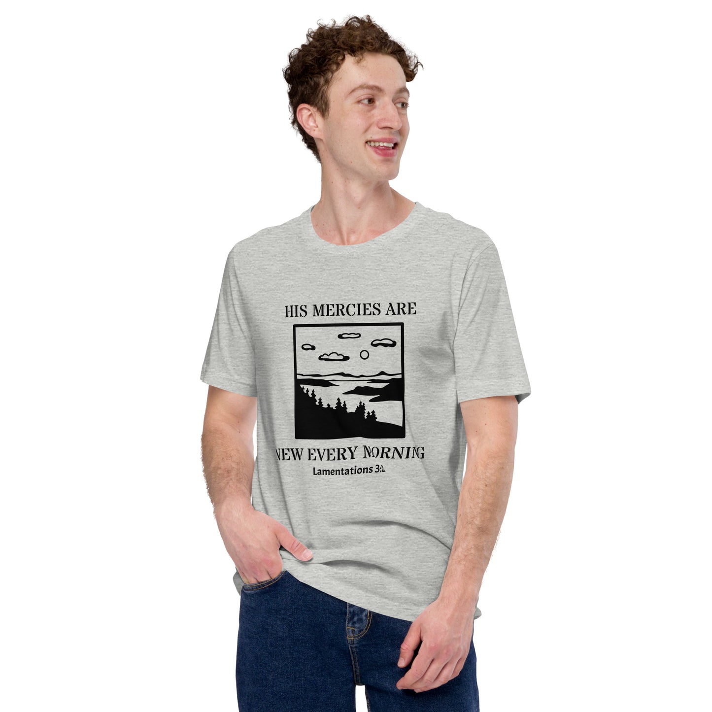 His Mercies Men's Short Sleeve T-Shirt