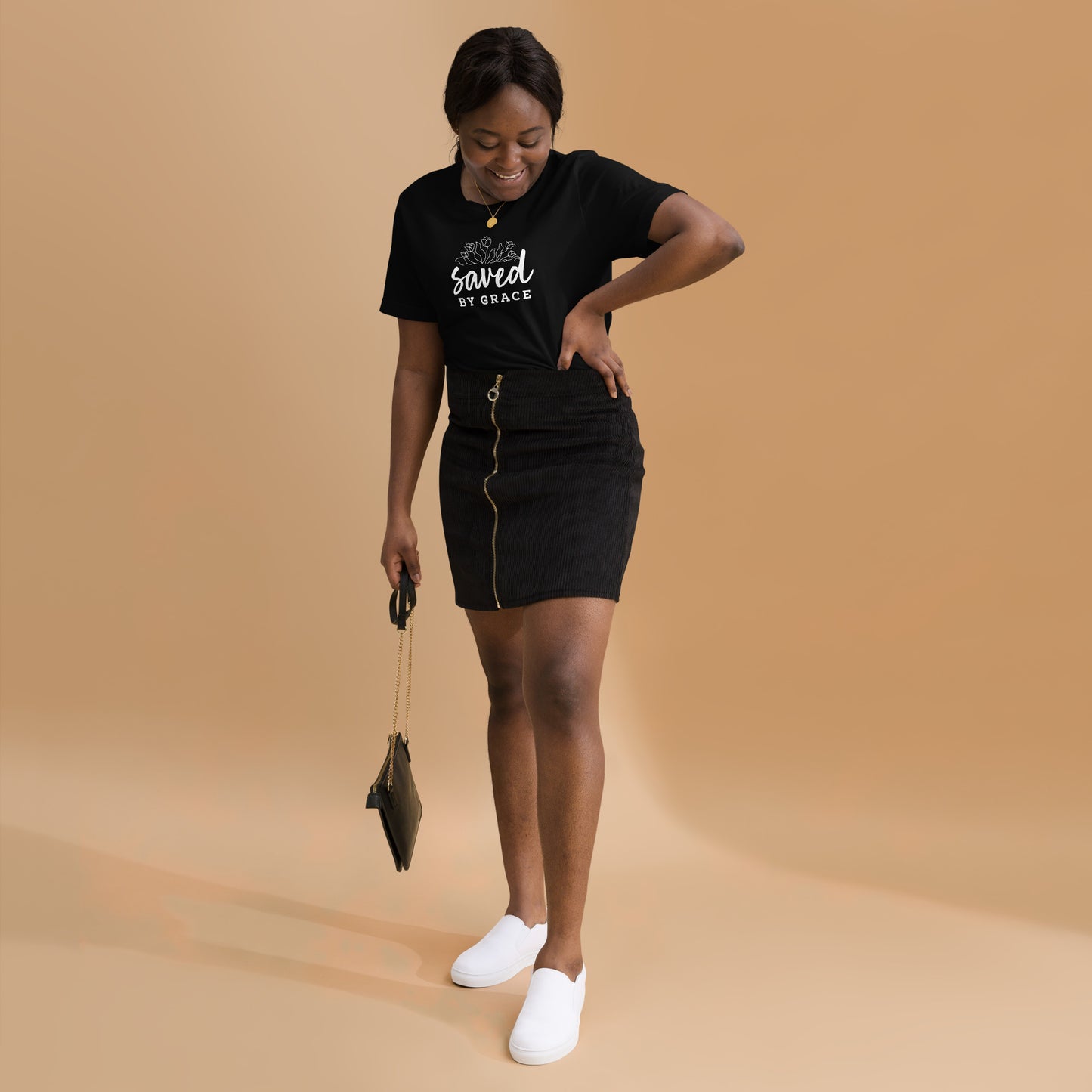 Saved By Grace Women's Short Sleeve T-Shirt