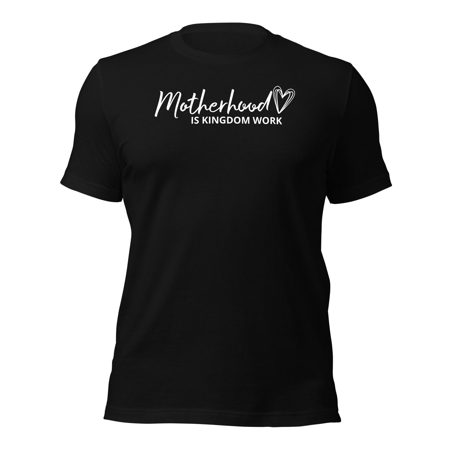 Motherhood Is Kingdom Work Short Sleeve T-Shirt