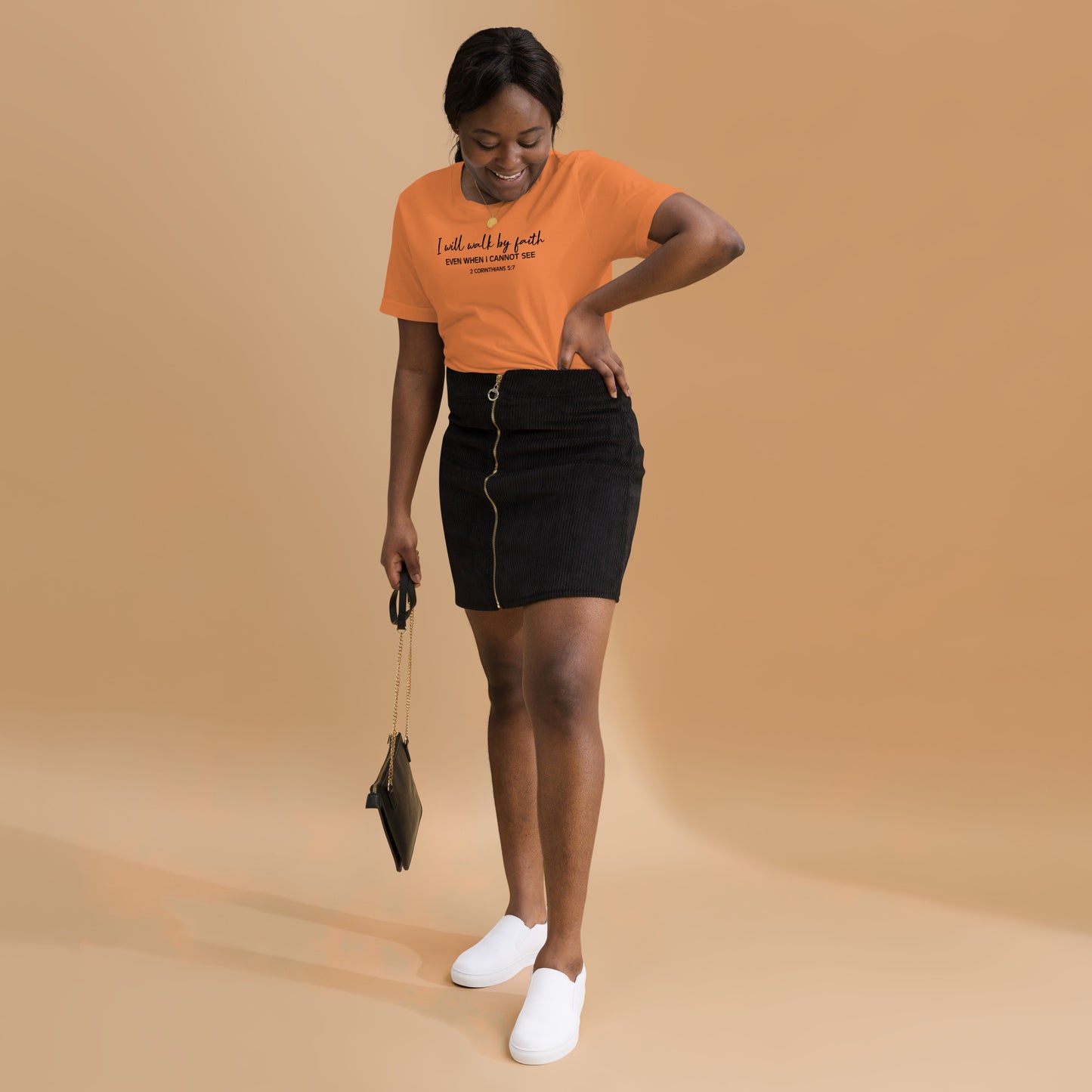 Walk by Faith Women's Short Sleeve T-Shirt