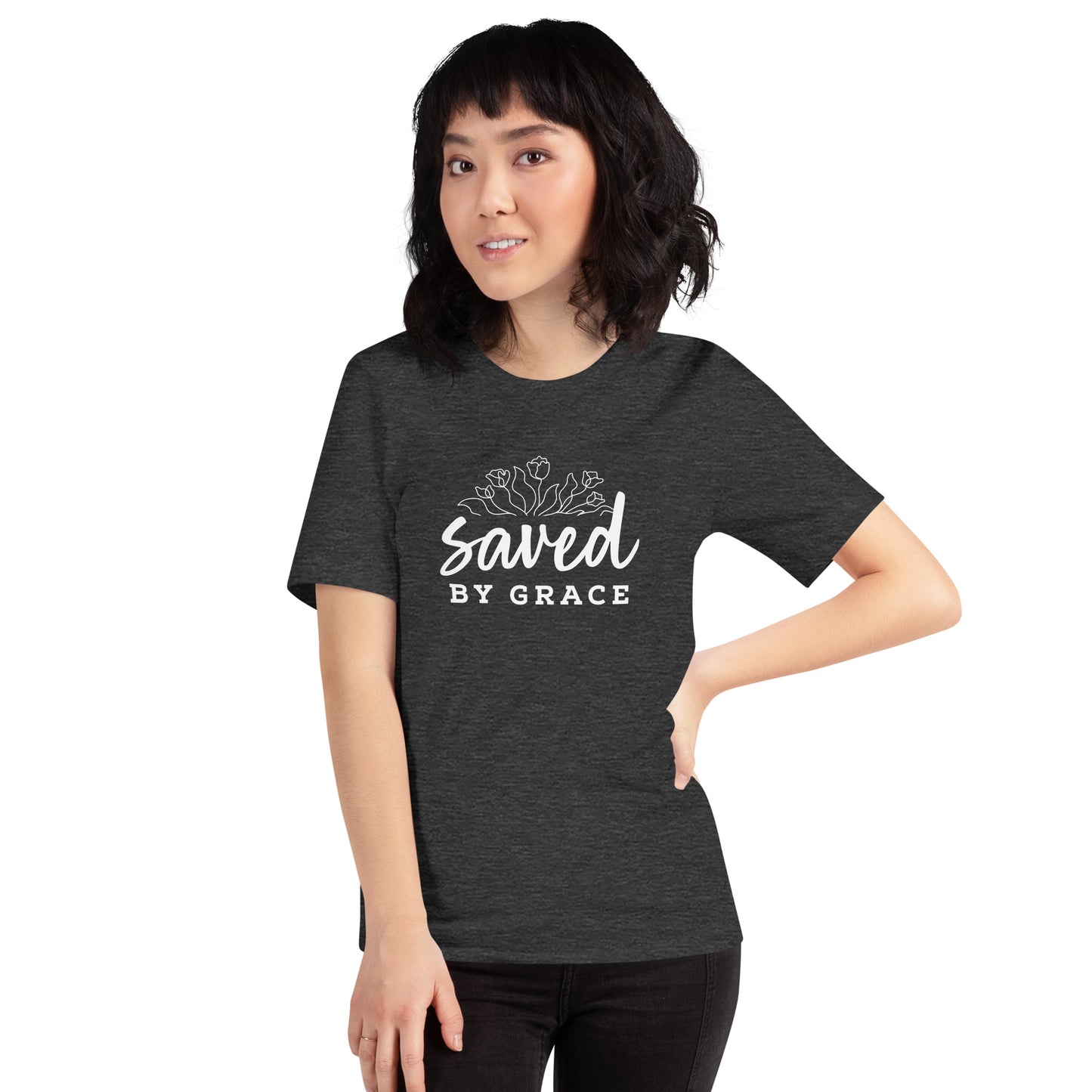 Saved By Grace Women's Short Sleeve T-Shirt