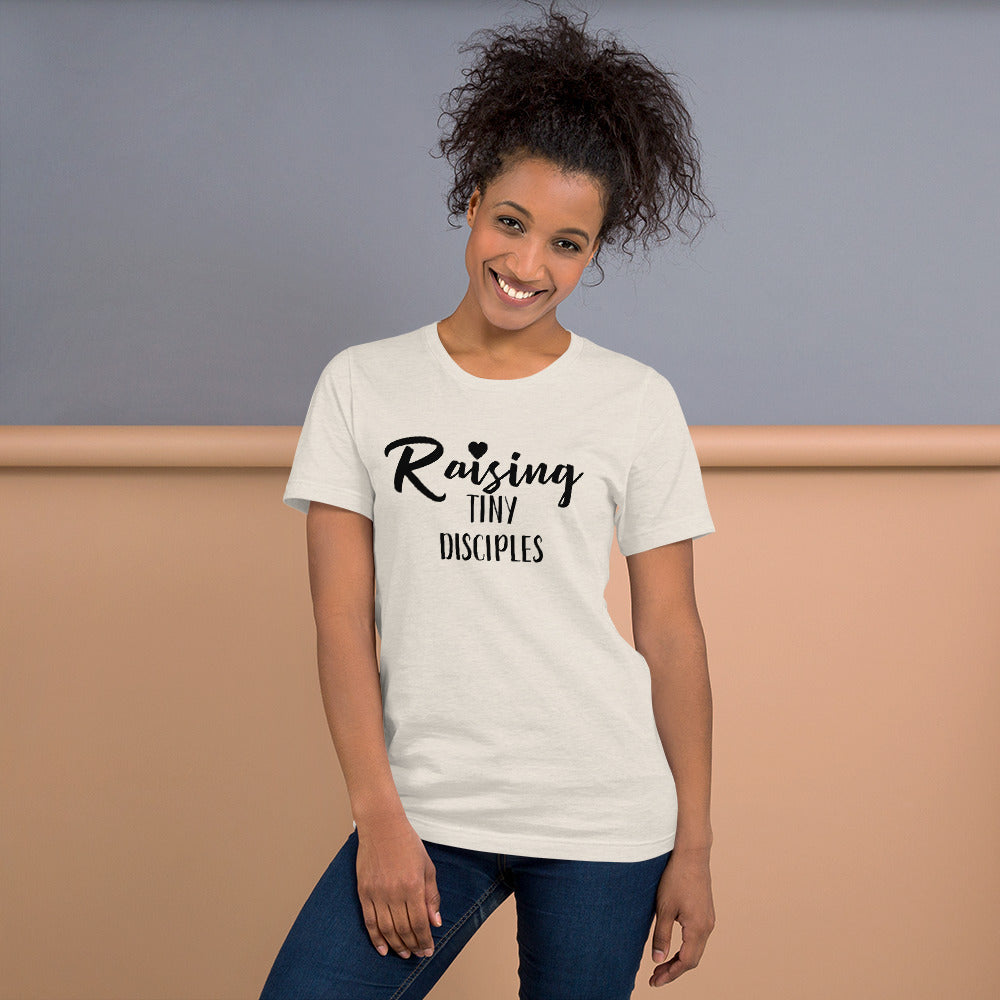Raising Tiny Disciples Women's Short Sleeve T-Shirt